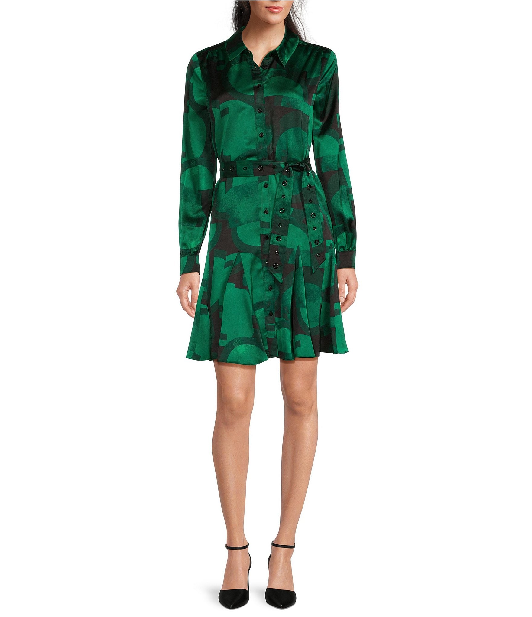 Karl Lagerfeld logo-print maxi dress - Green