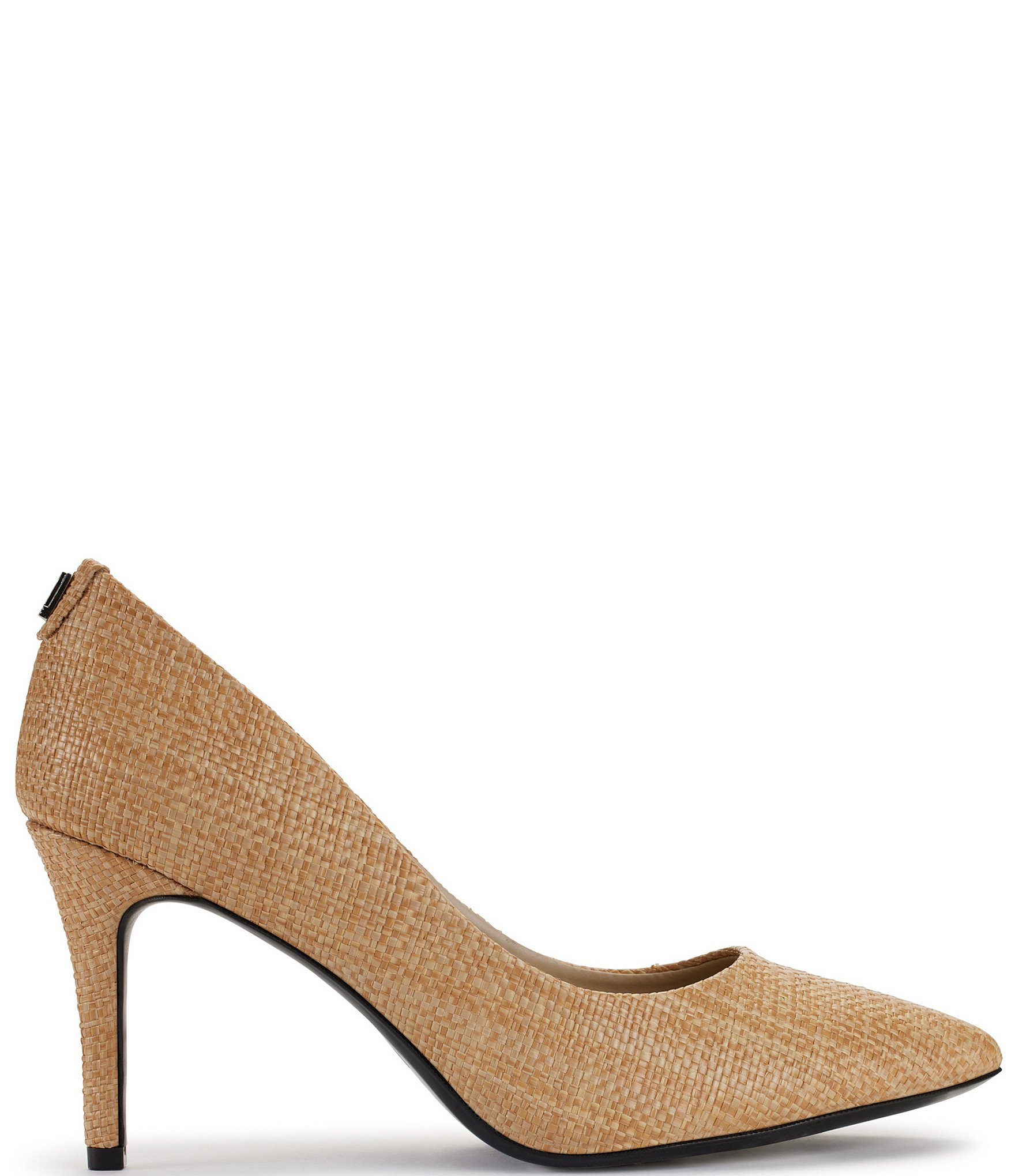 KARL LAGERFELD PARIS Royale Raffia Pumps