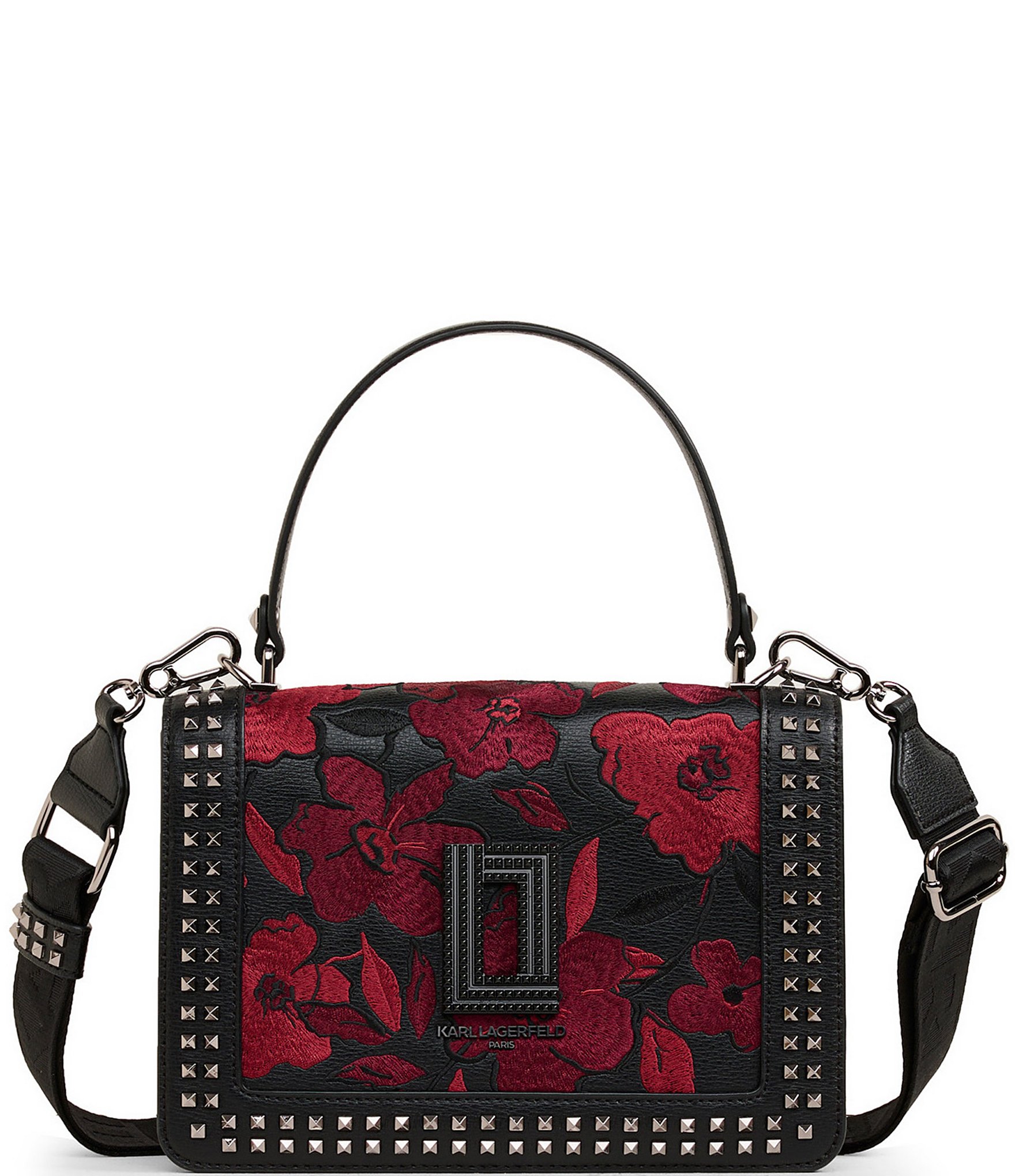 Buy Valentino Bags Flor Floral Embellished Cross-Body Bag from