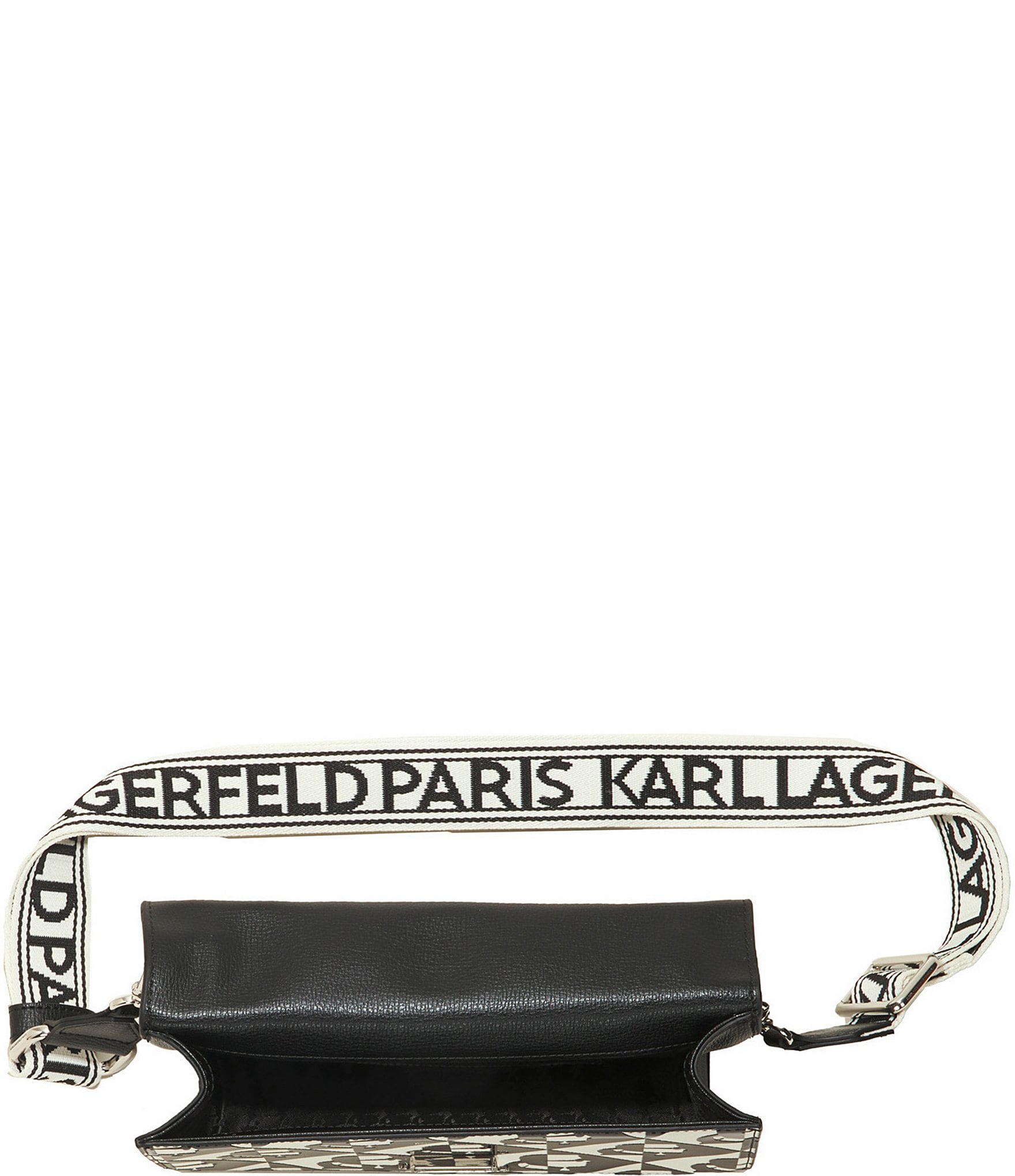 KARL LAGERFELD PARIS Simone Neon Logo Crossbody Bag