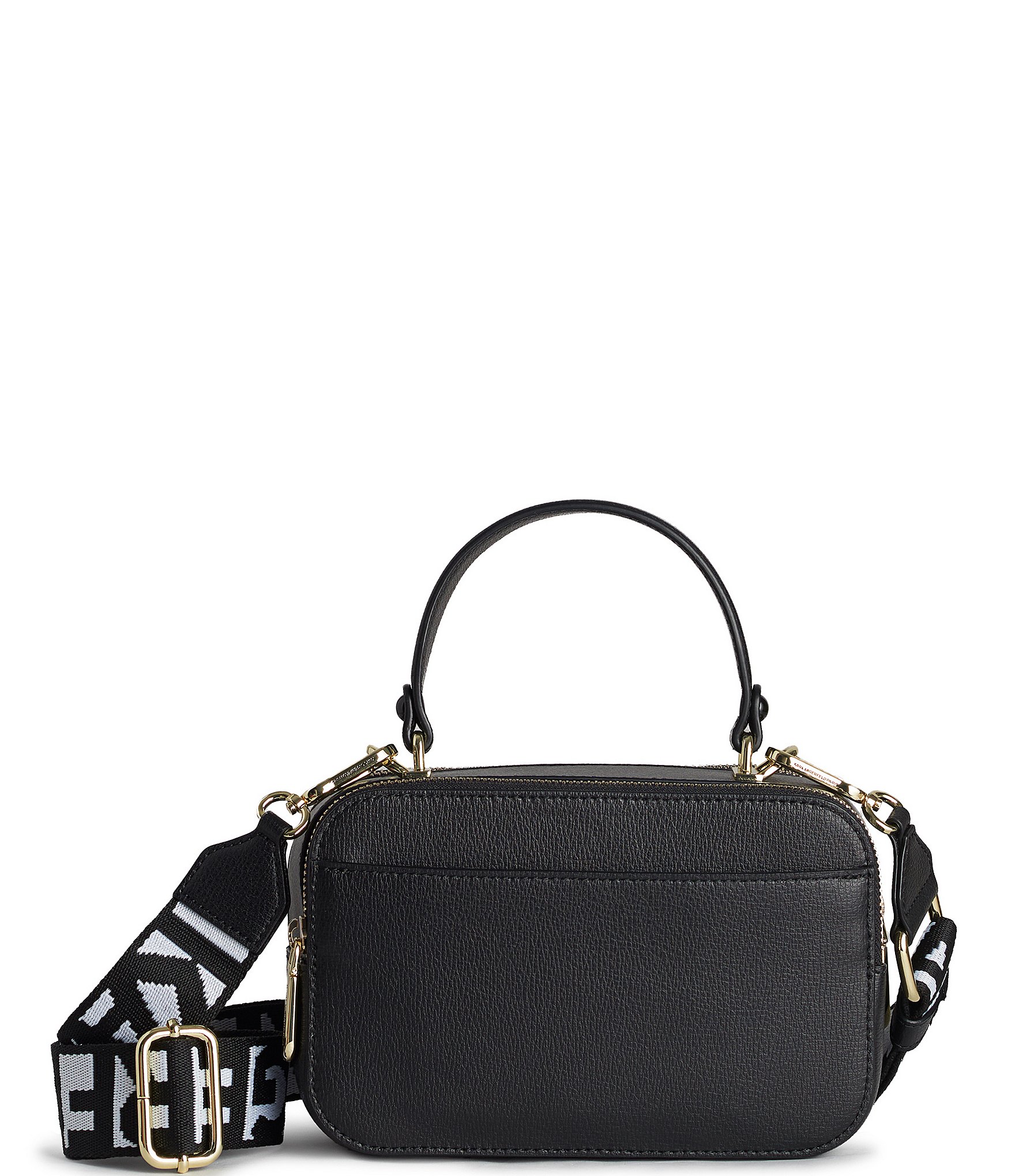 KARL LAGERFELD PARIS Simone Leather Crossbody Bag