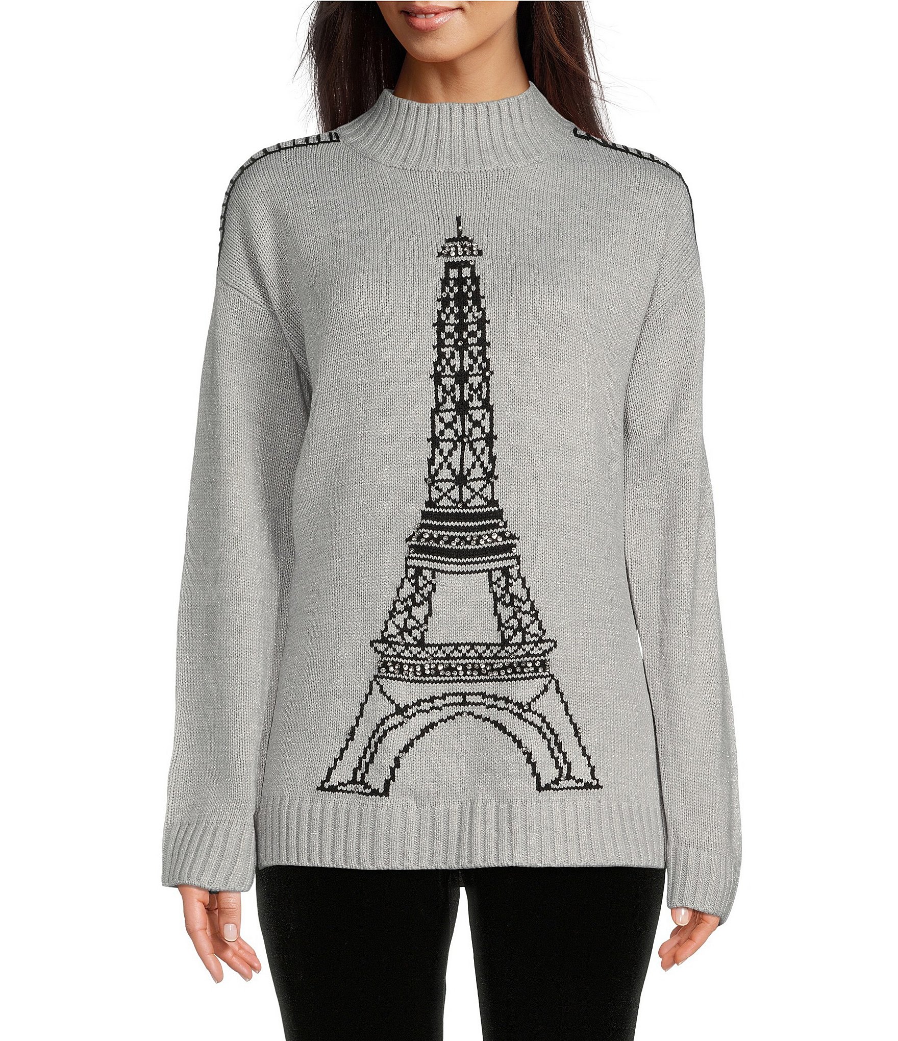 karl-lagerfeld-paris-sparkle-diamond-embellished-eiffel-tower-logo-mock