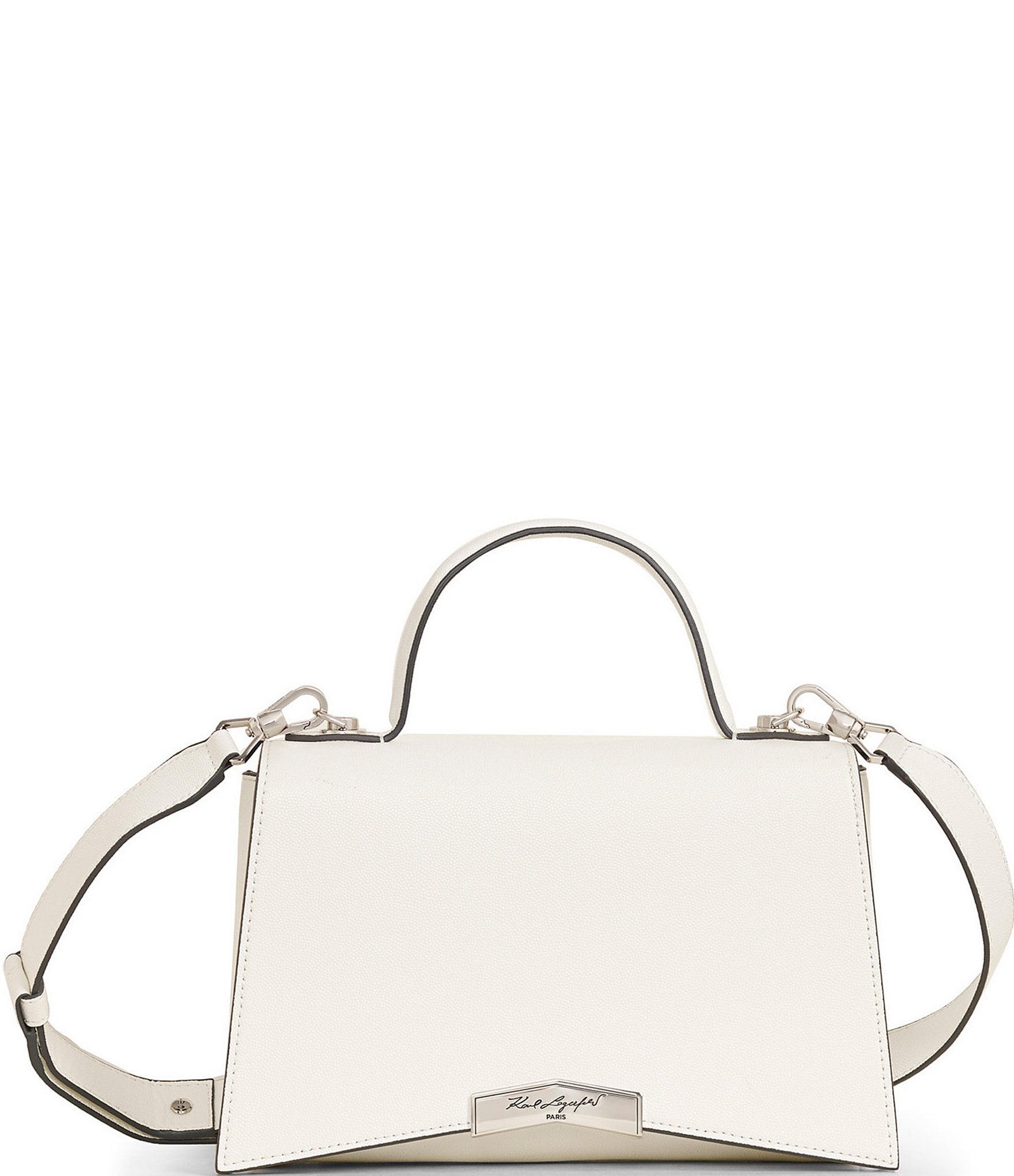 KARL LAGERFELD PARIS Tropez Top Handle Satchel Bag