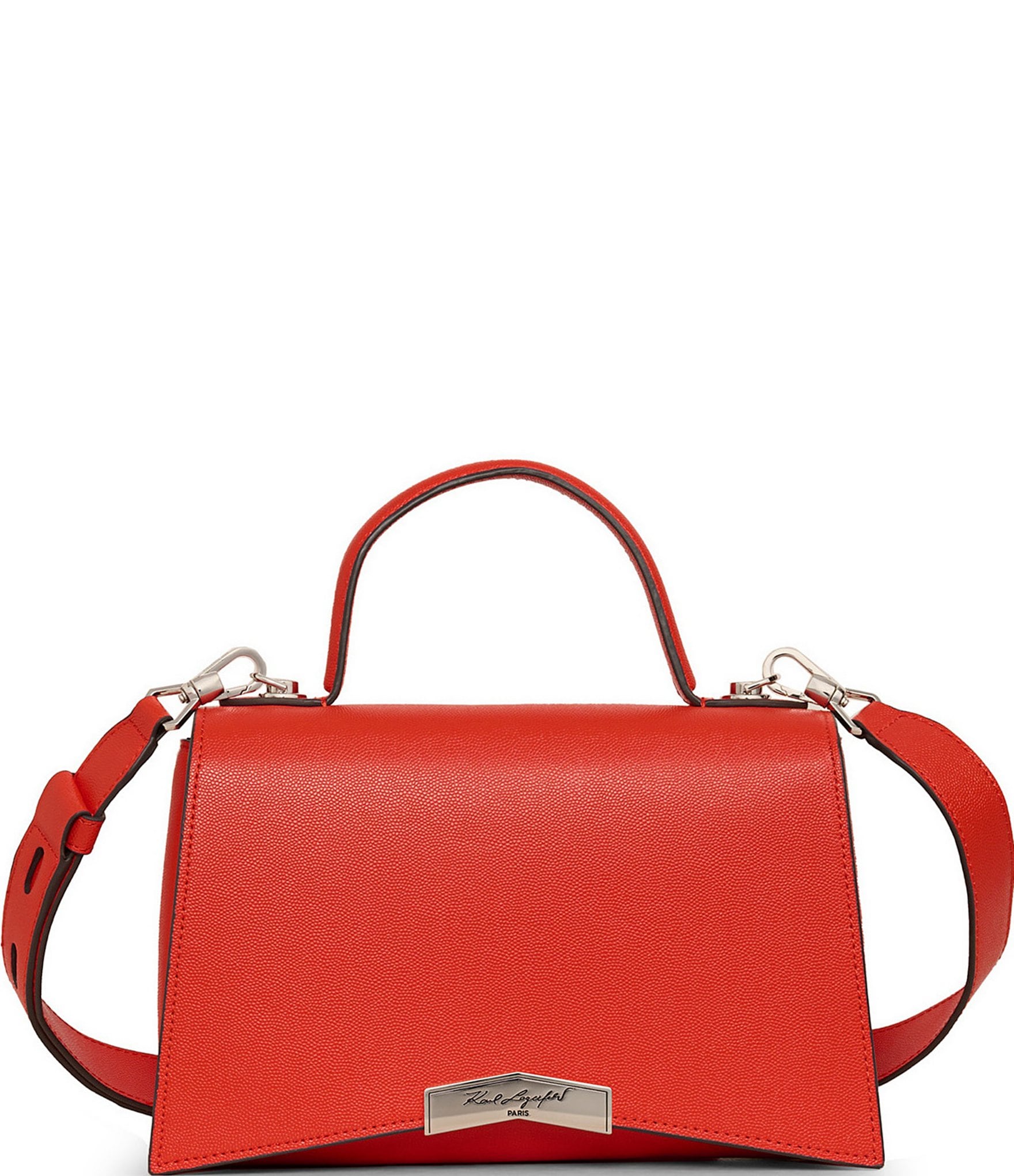 KARL LAGERFELD PARIS Tropez Top Handle Satchel Bag