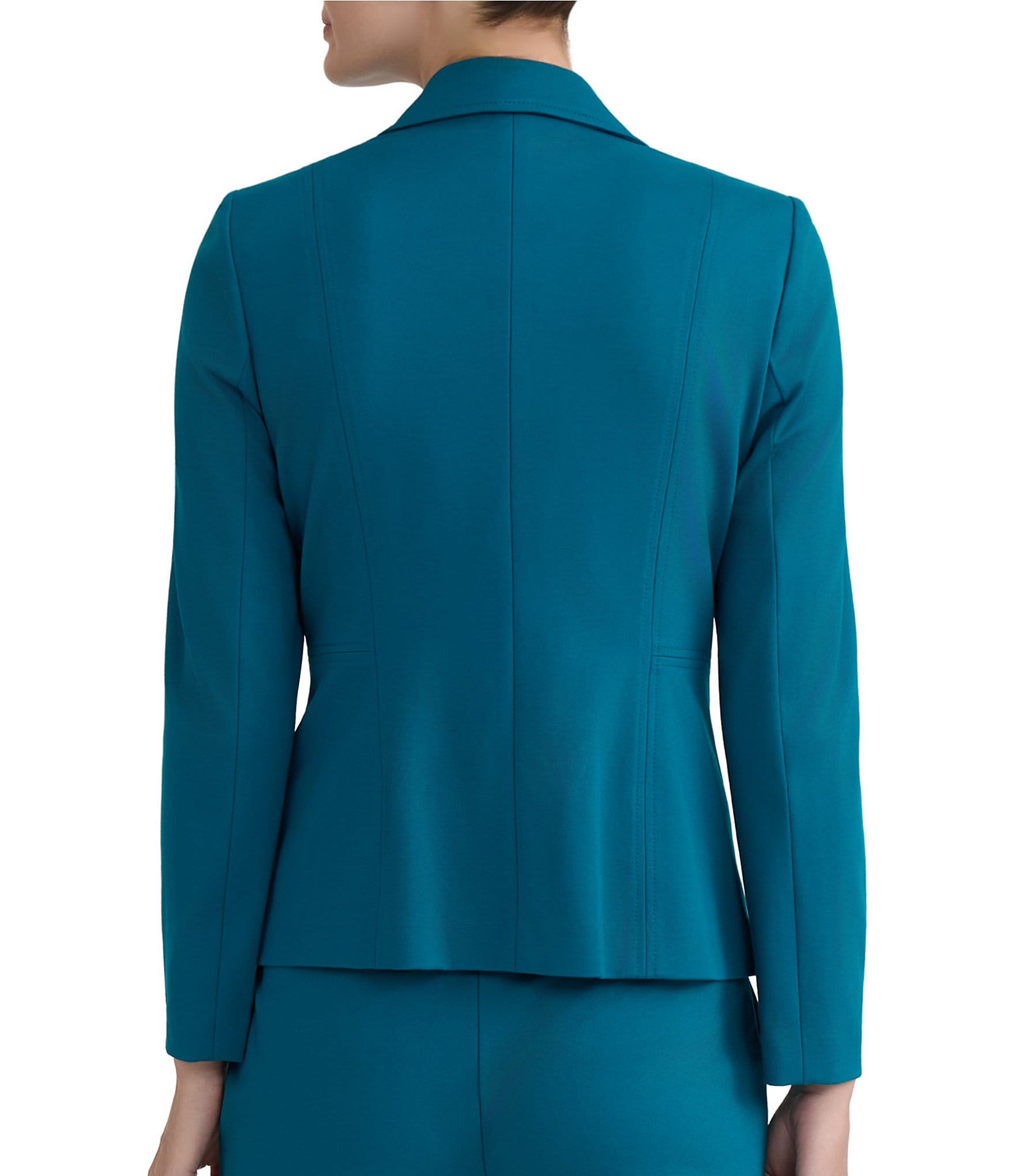 Kasper Long Sleeve One Button Blazer