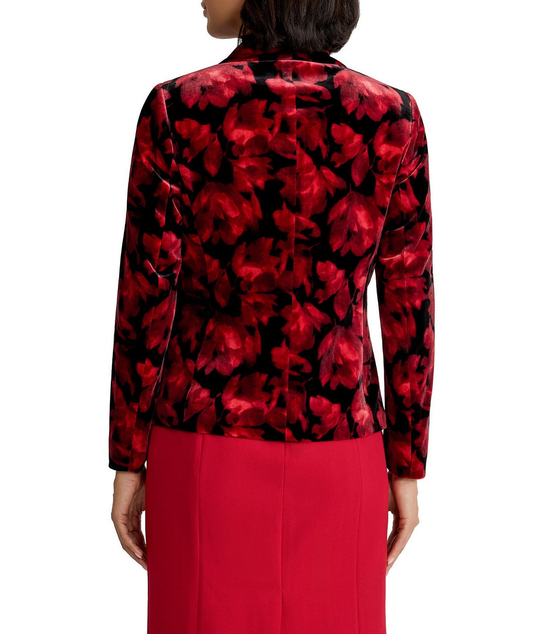 Kasper One Button Shawl Collar Blazer