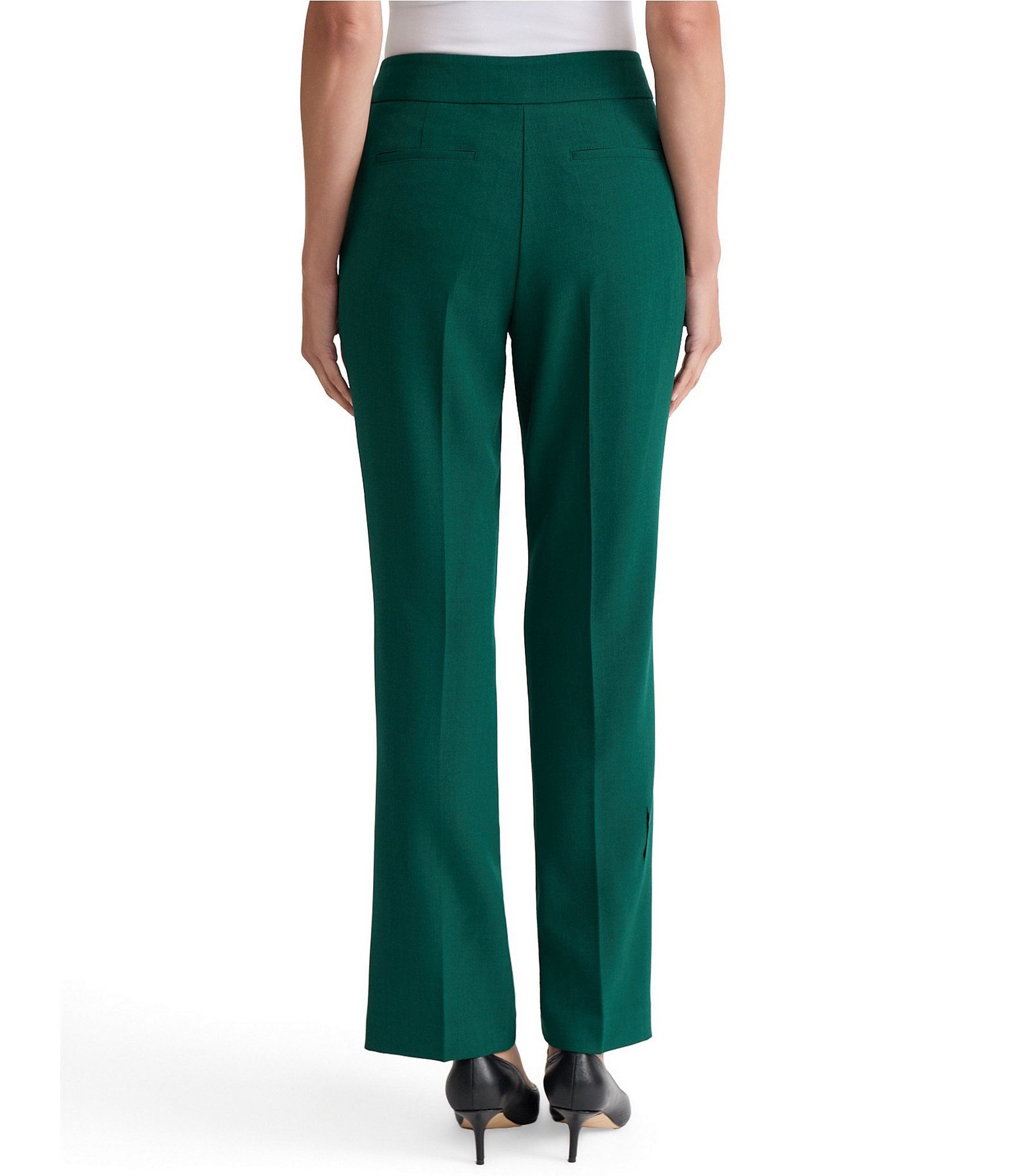 Kasper Petite Fly Front Crepe Trousers