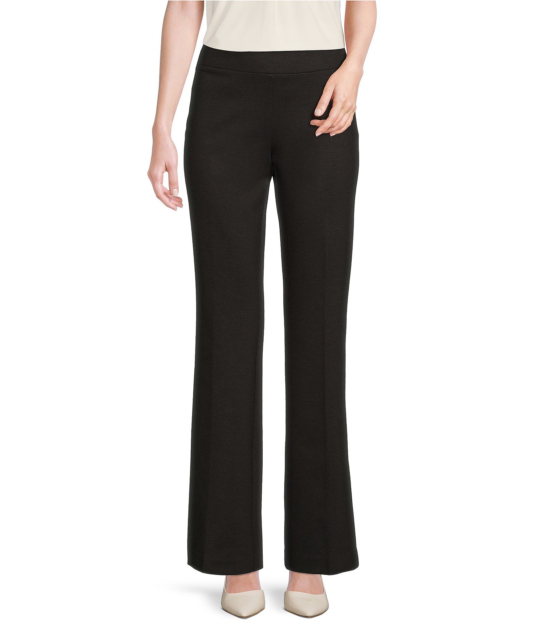 womens elastic waist pants: Petite Suits & Workwear