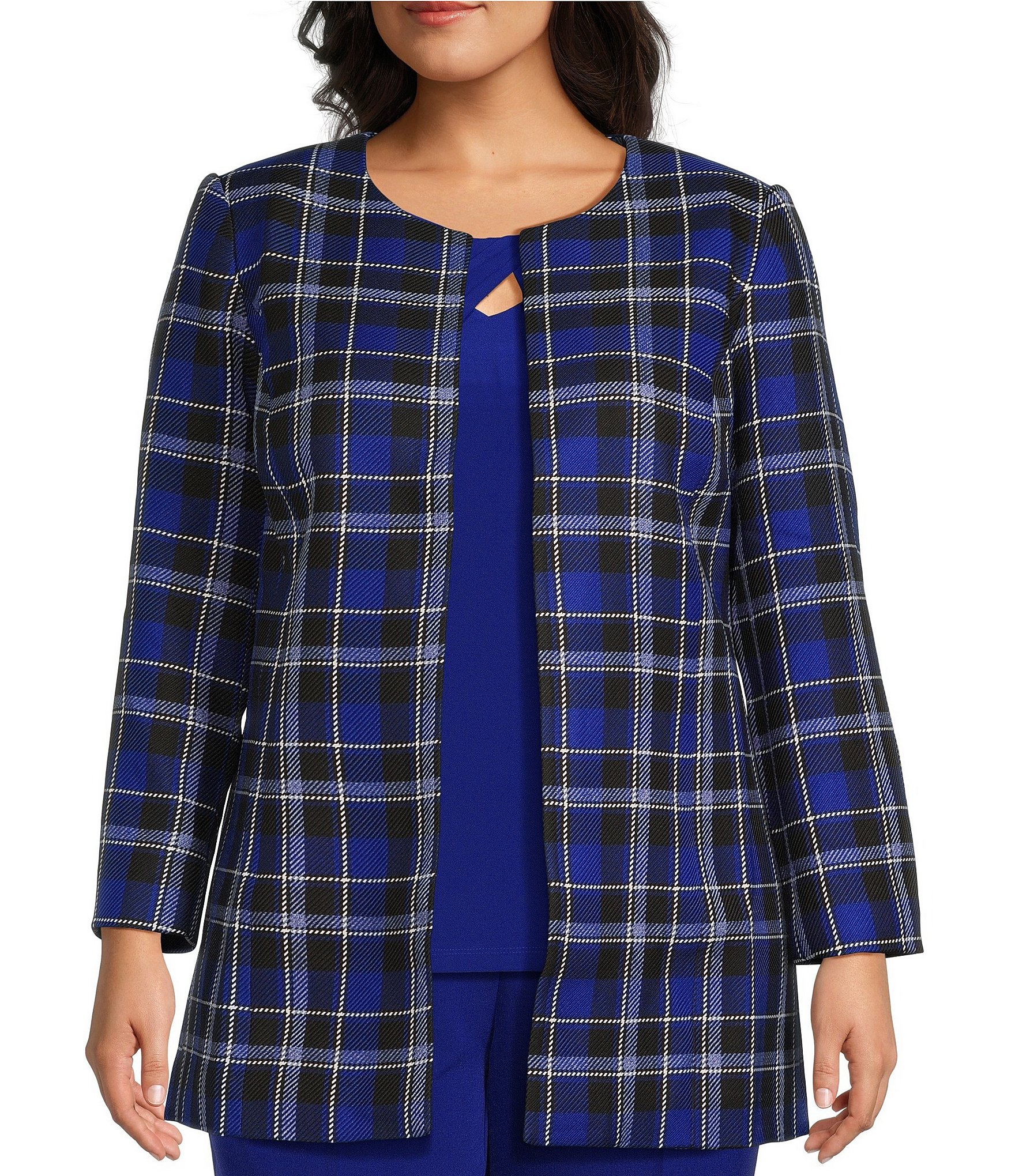 Kasper plus size on sale jackets