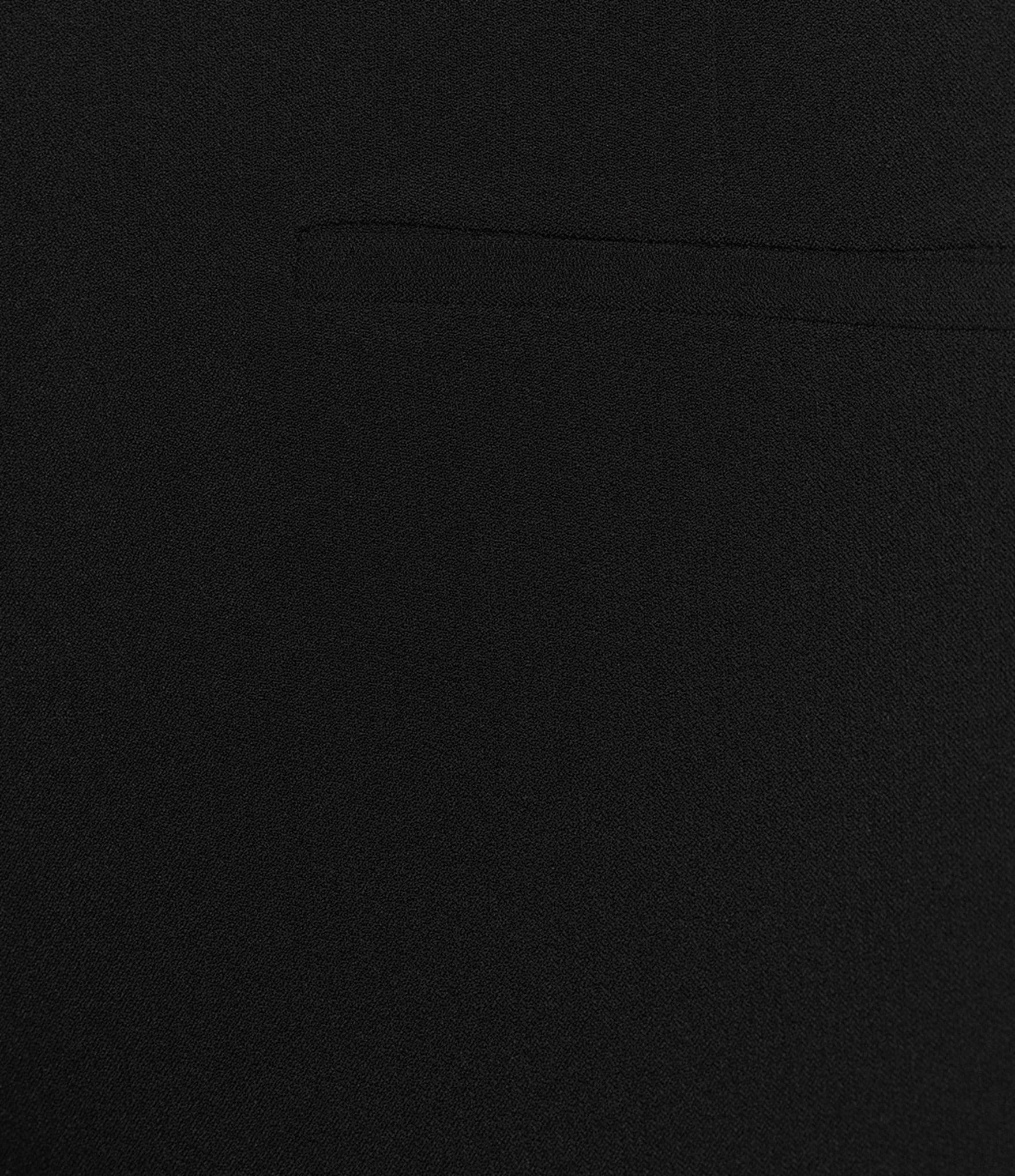 Kasper Plus Size Side Seam Pockets Wide Leg Crepe Pants