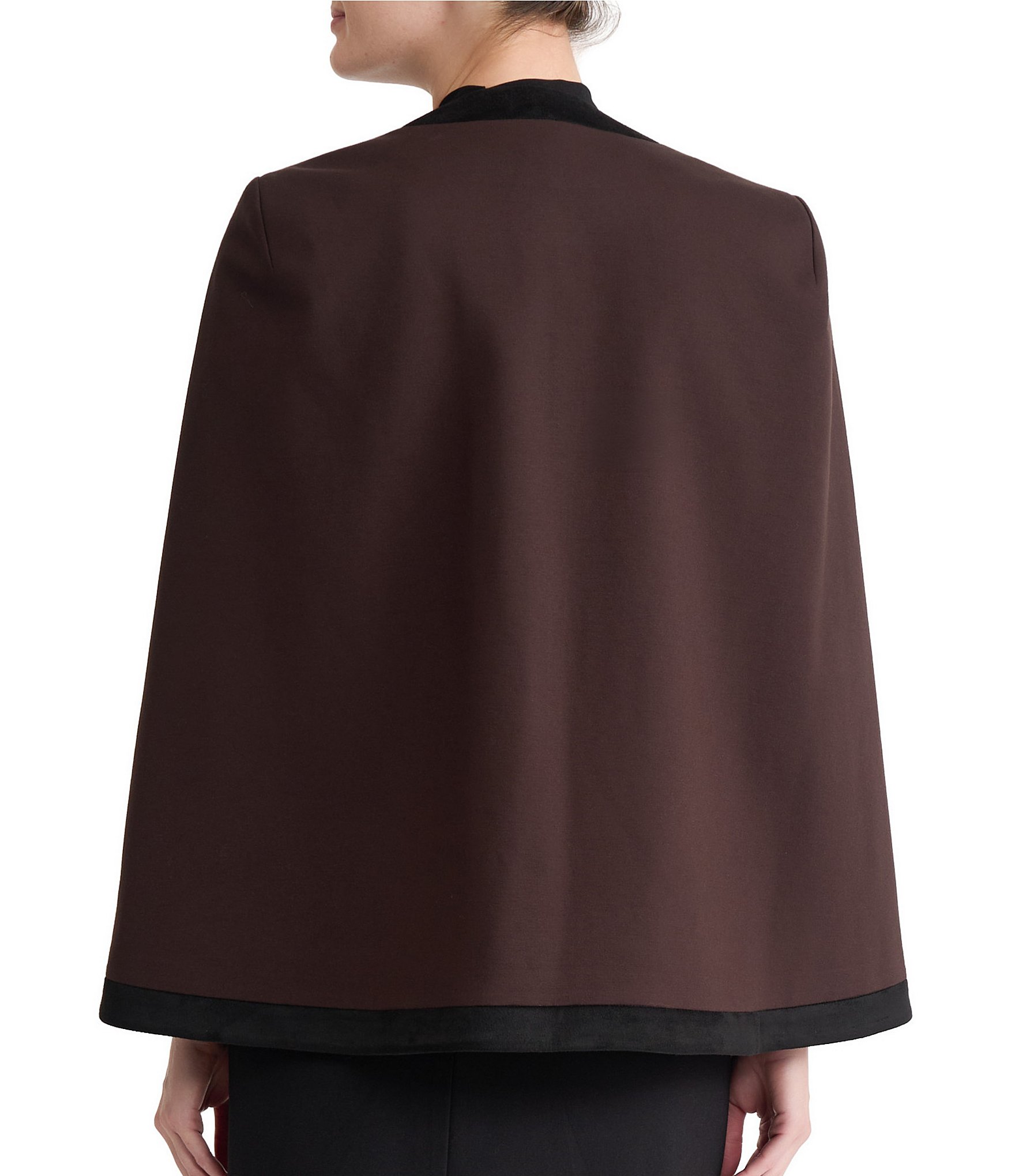 Kasper Scuba Suede Cardigan