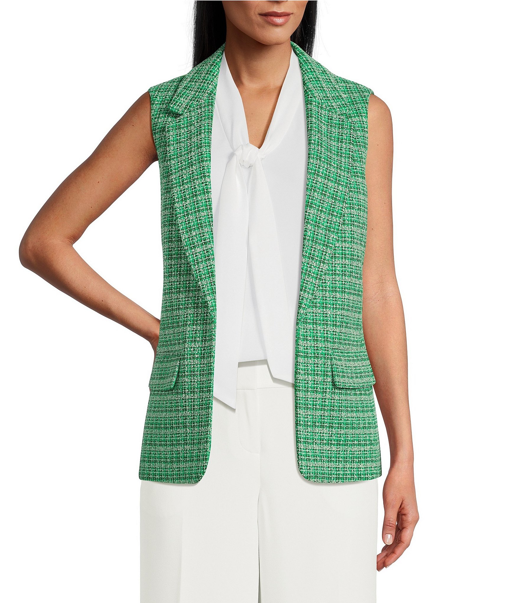 V8987 | Men's Collared or Collarless Vests | Vogue Patterns