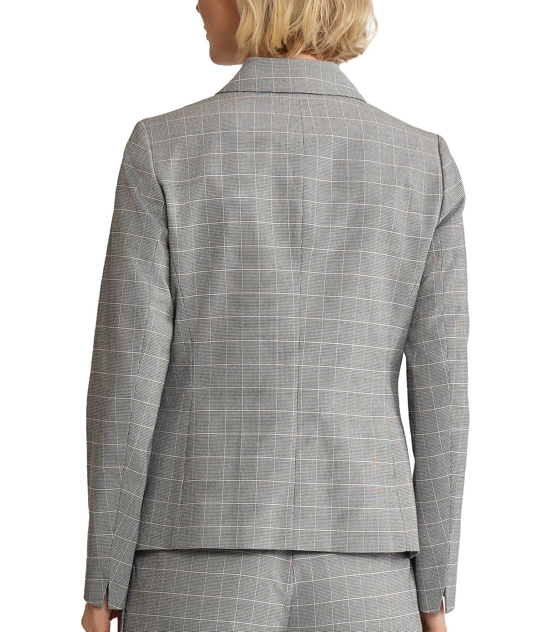 Kasper Two Button Notch Collar Coordinating Blazer