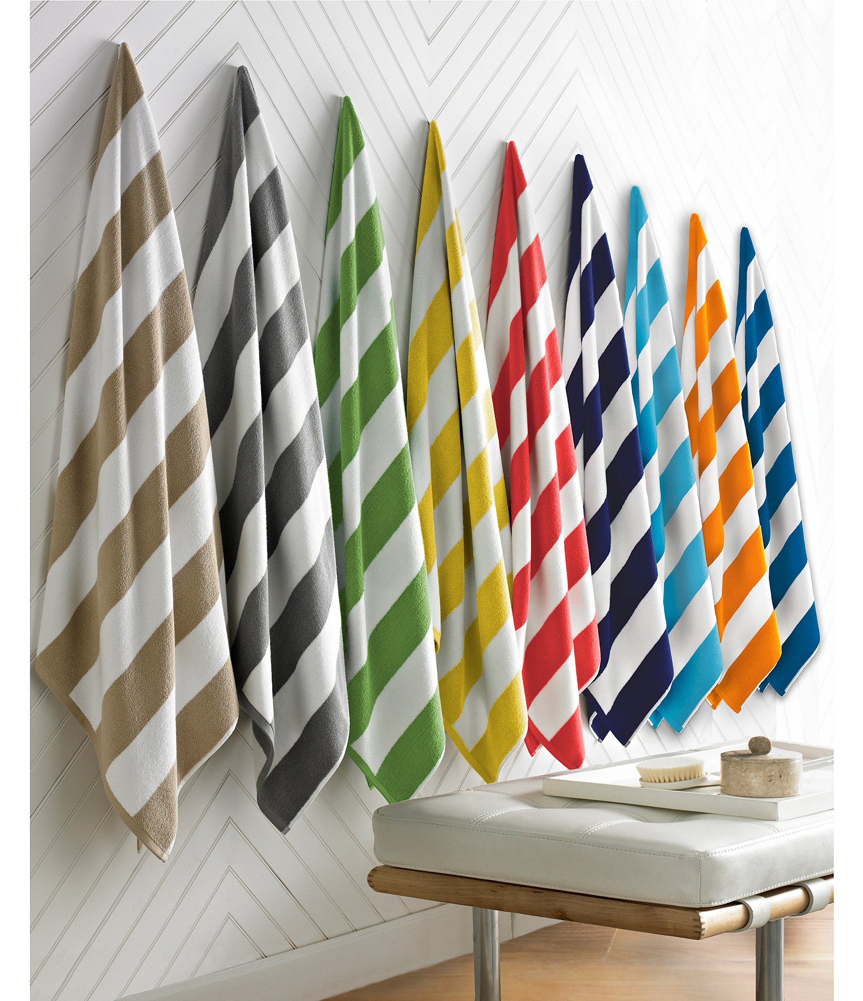 Kassatex Cabana Stripe Beach Towel