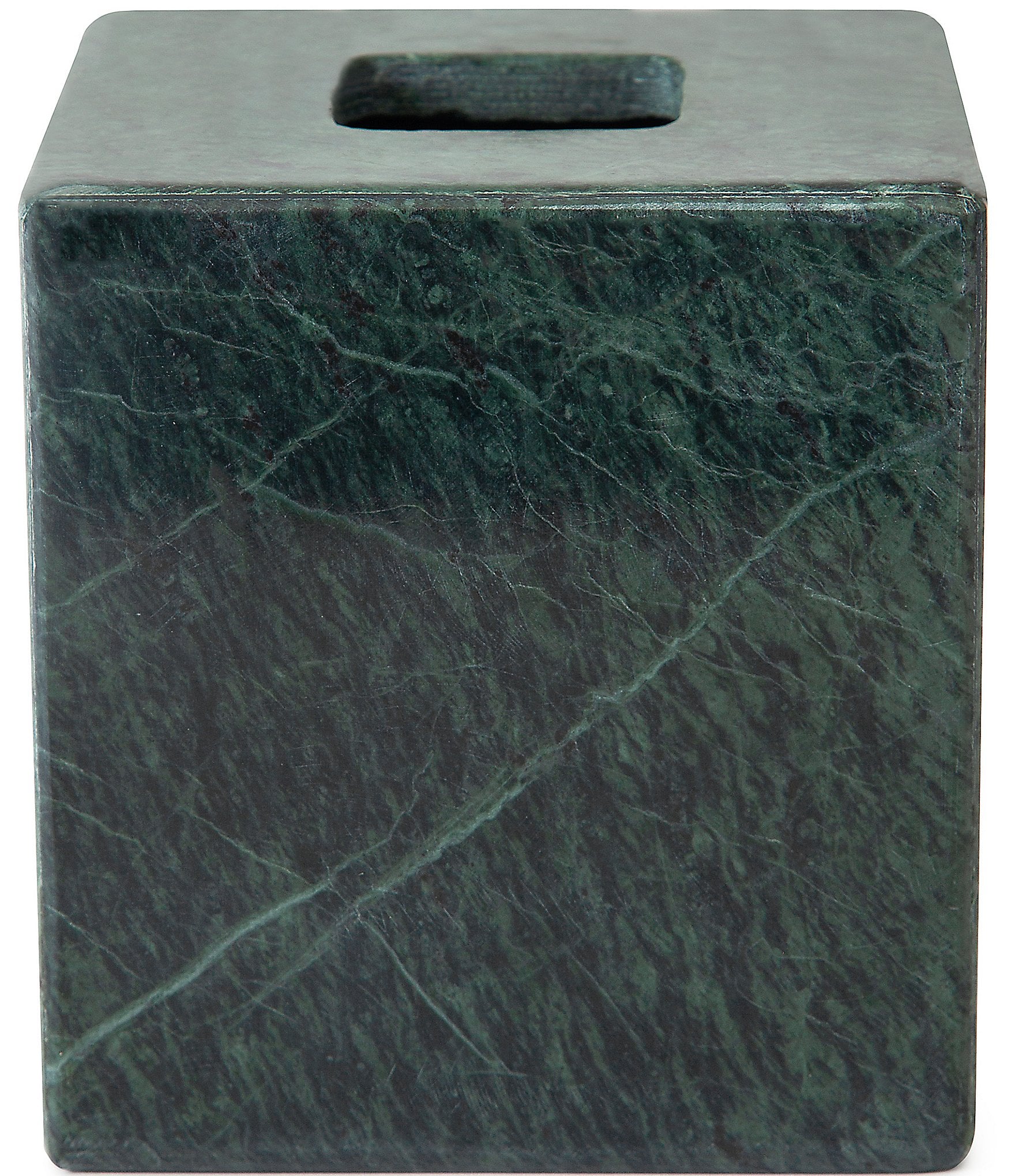 Kassatex Esmeralda Marble Tissue Holder