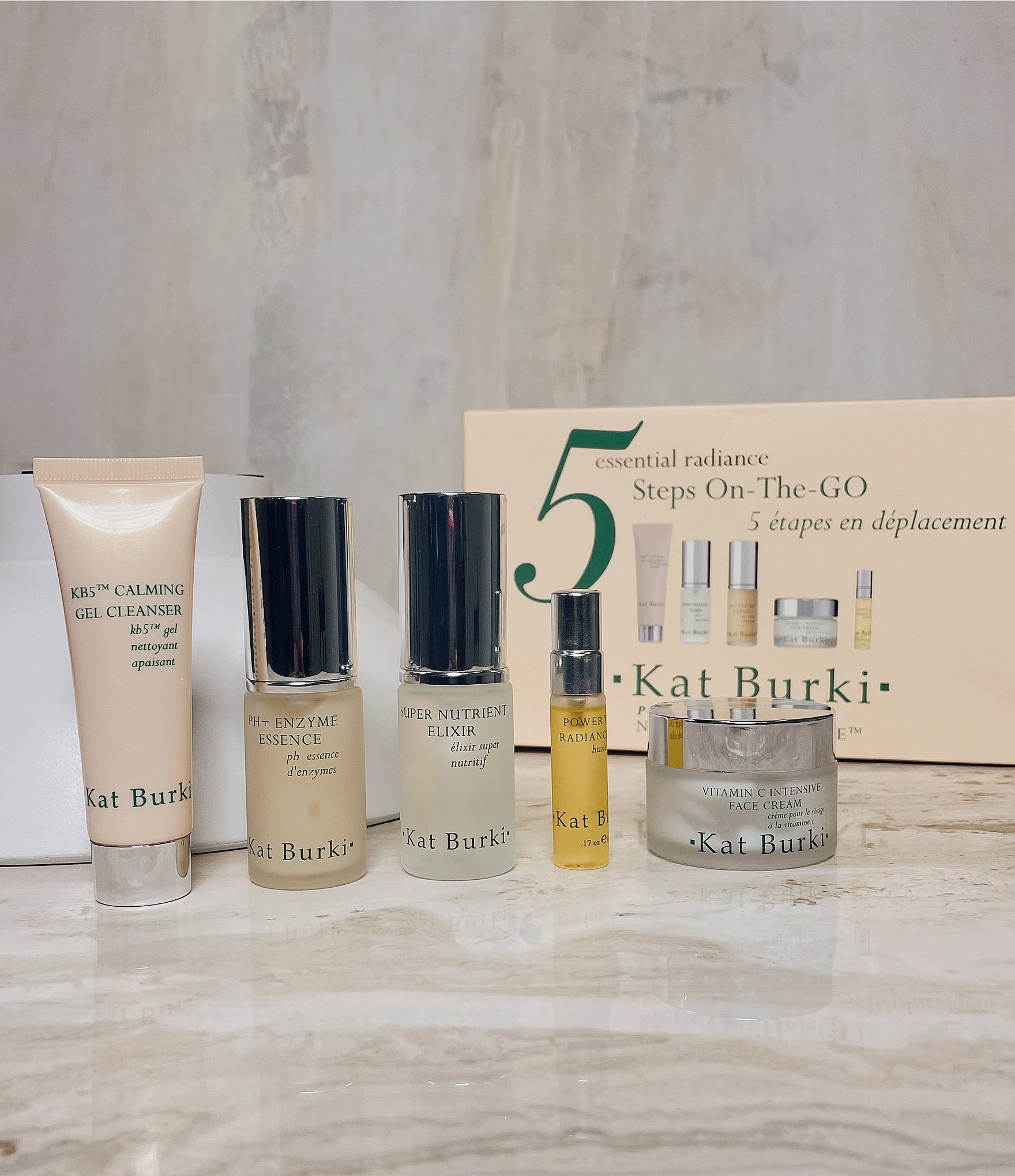 Kat Burki Skincare 5-Step Set