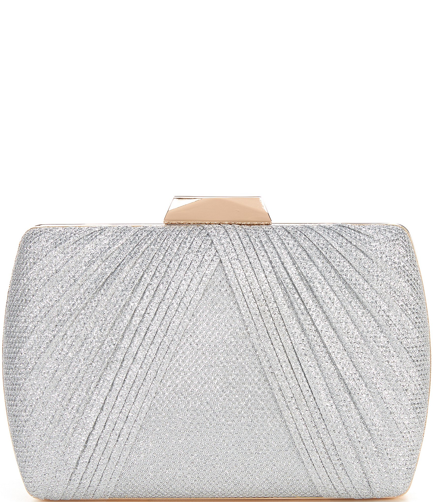 Order Silver Metal Clutch Bag Online From Hansuja creations by jyoti,Lucknow