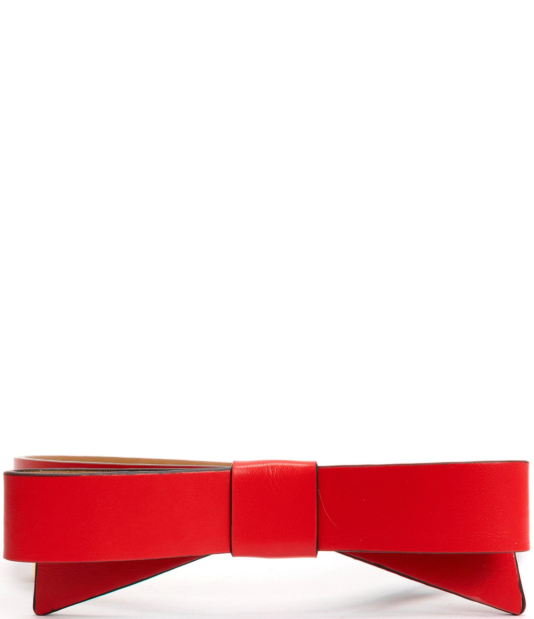 kate spade new york .75#double; Leather Bow Belt