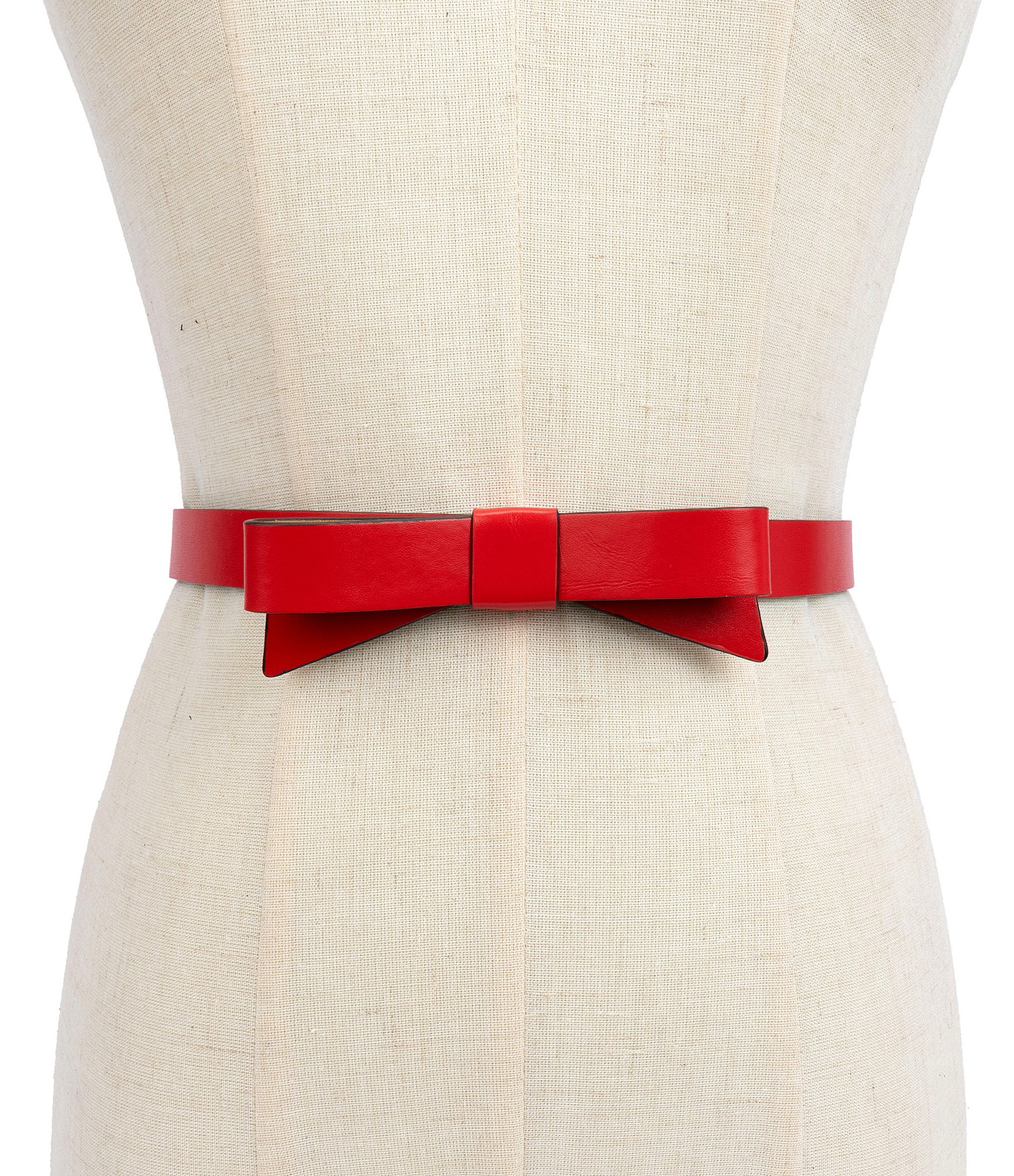 kate spade new york .75#double; Leather Bow Belt