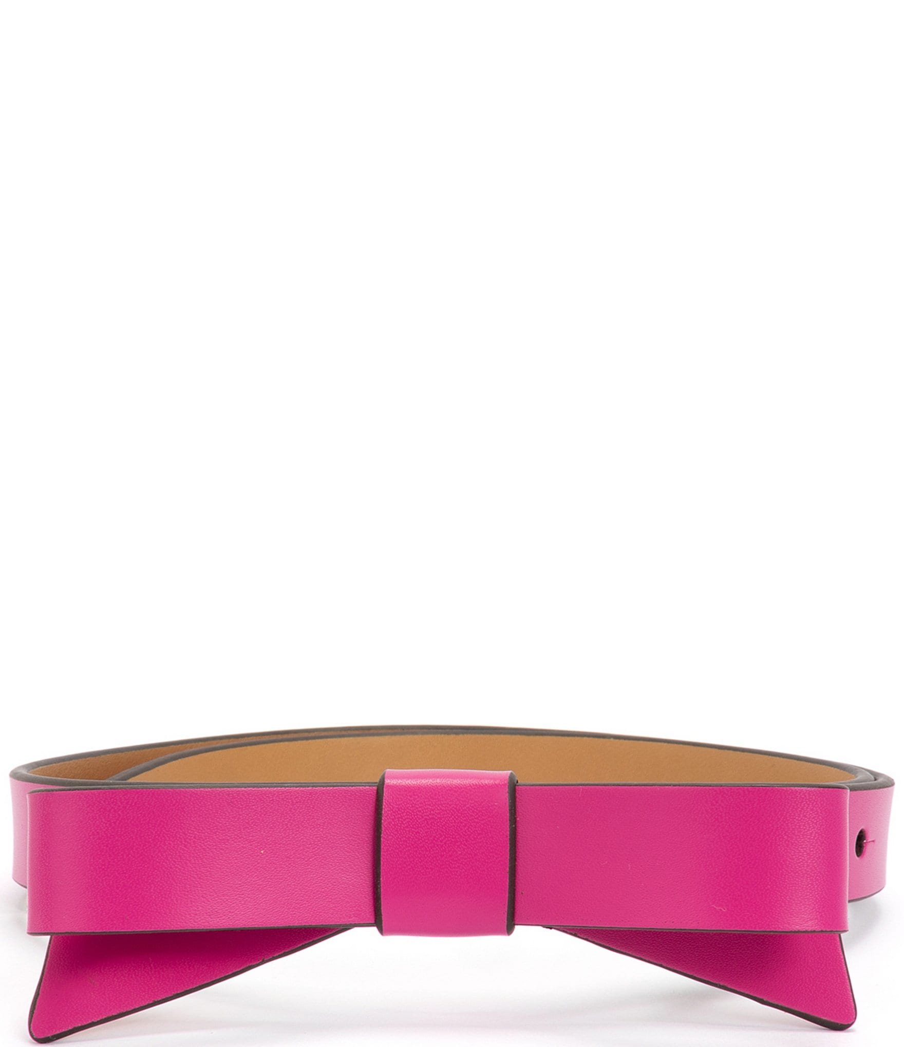 kate spade new york 0.75#double; Leather Bow Belt