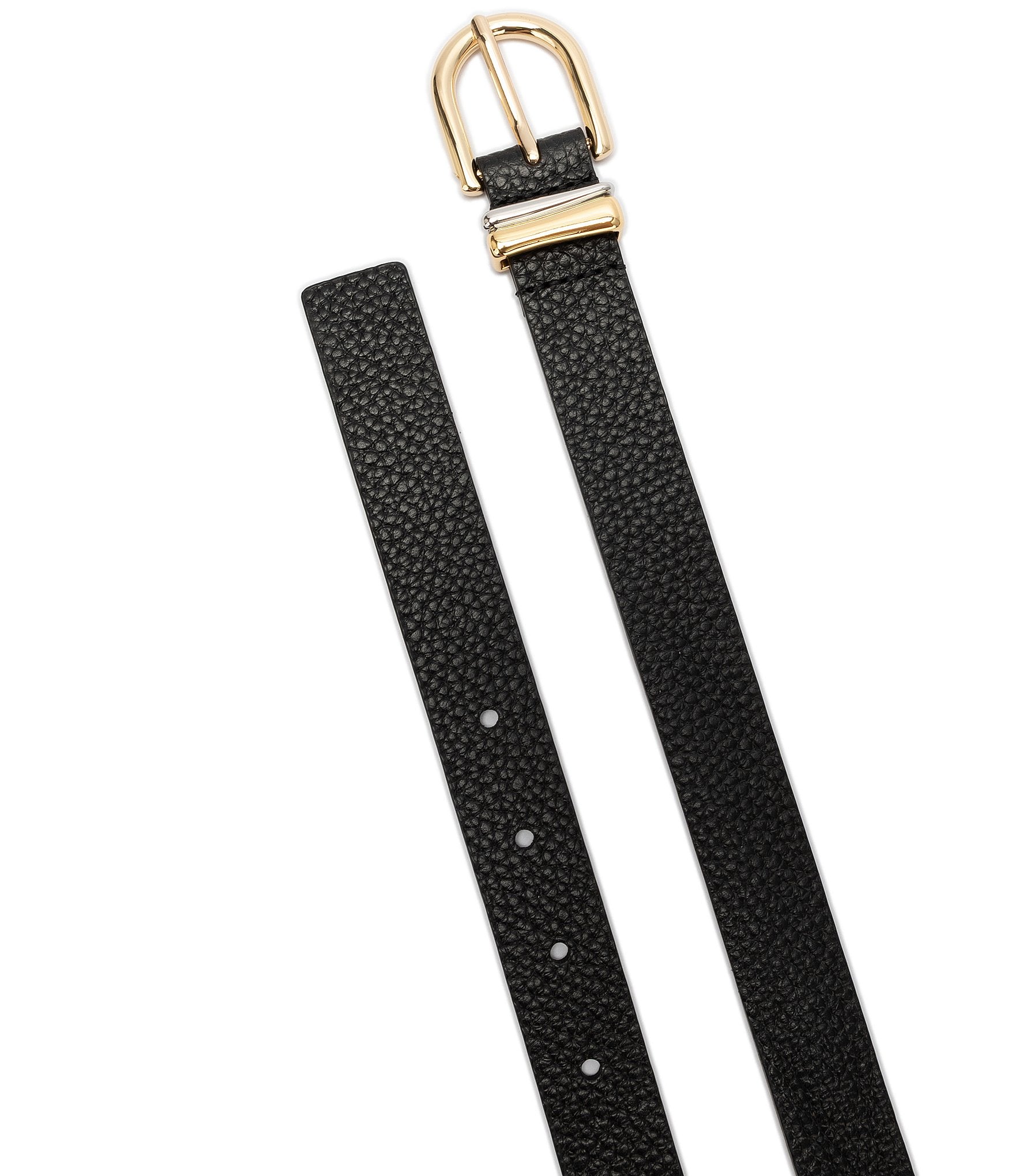 kate spade new york 1#double; Two-Tone Molten Loop Belt