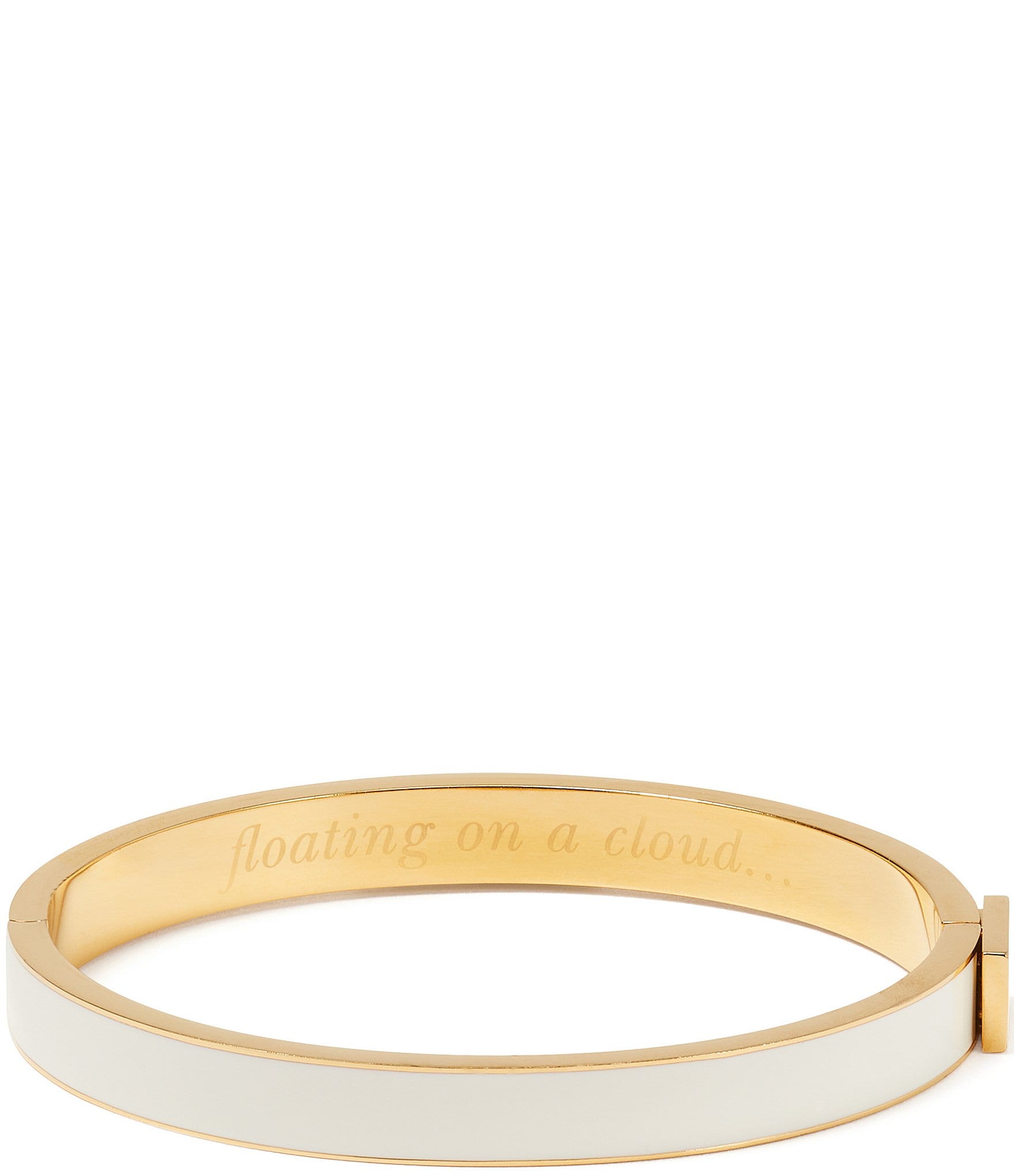 kate spade new york 7mm Floating On A Cloud Idiom Bangle Bracelet