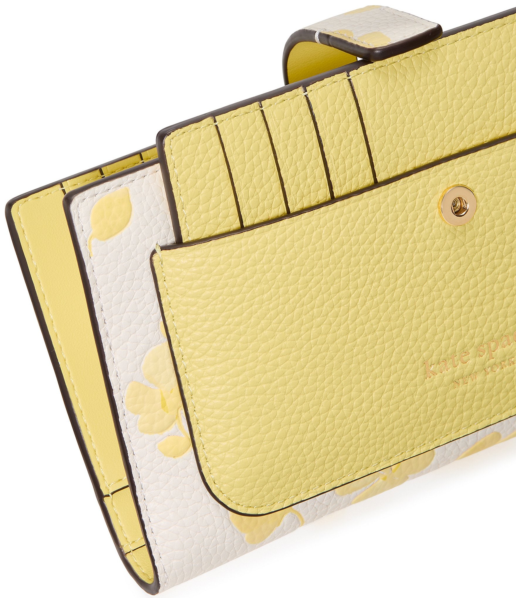 kate spade new york Ava Spring Pansies Bifold Wallet