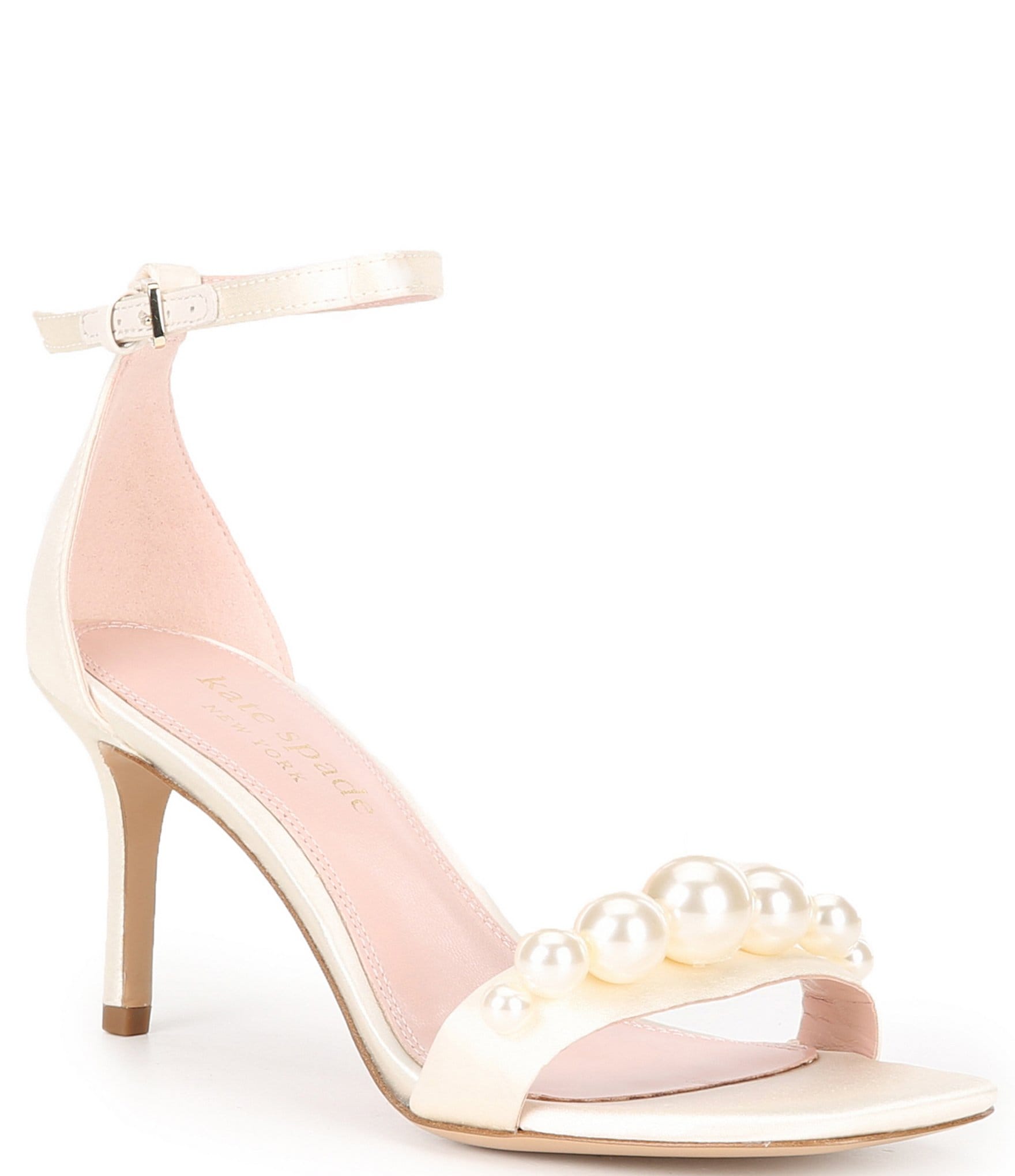 kate spade new york Avaline Pearl Embellished Dress Sandals | Dillard's
