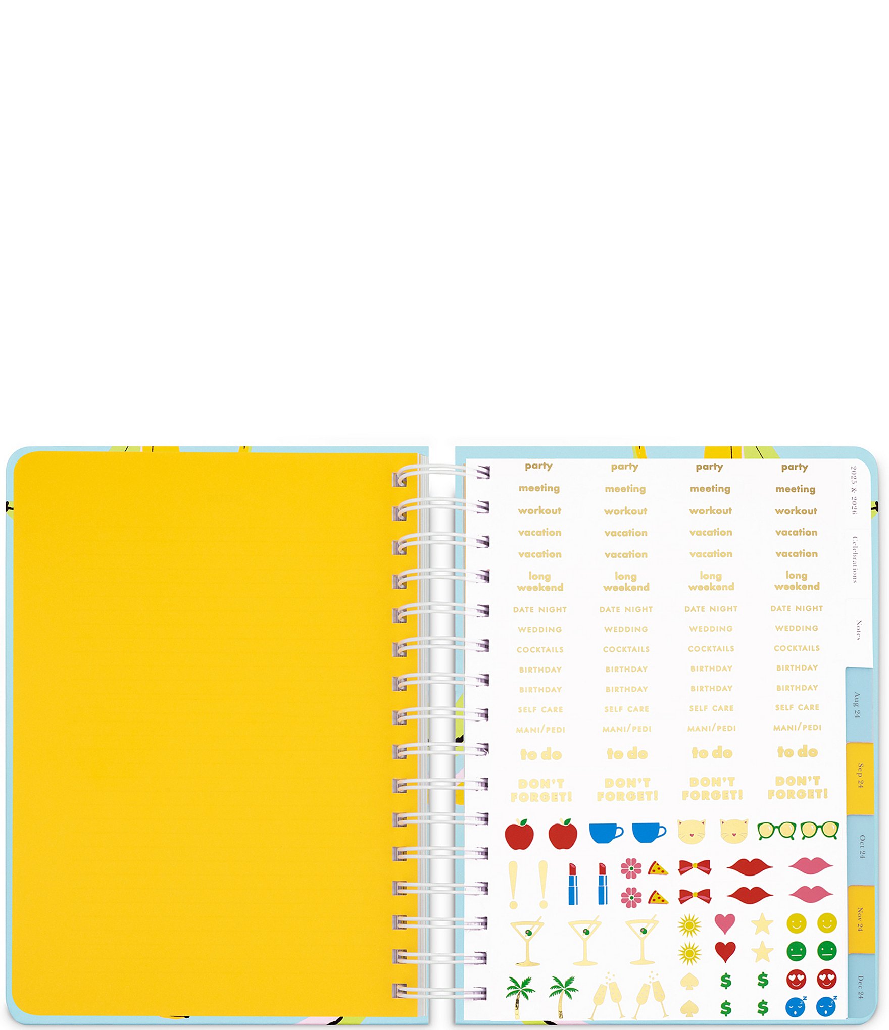 kate spade new york Banana Toss Large Planner