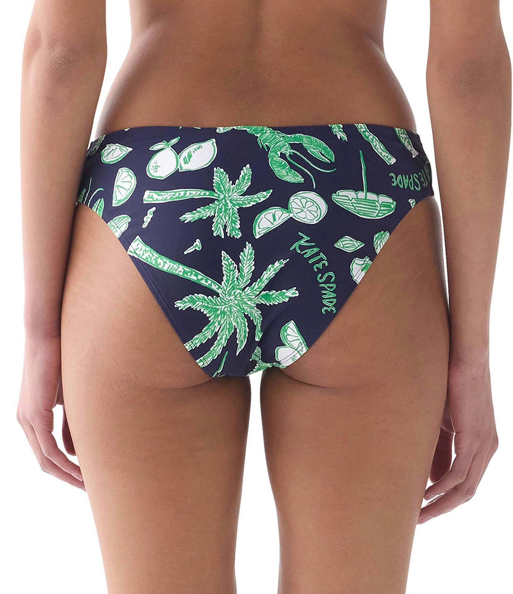 kate spade new york Beachside High Leg Hipster Swim Bottom