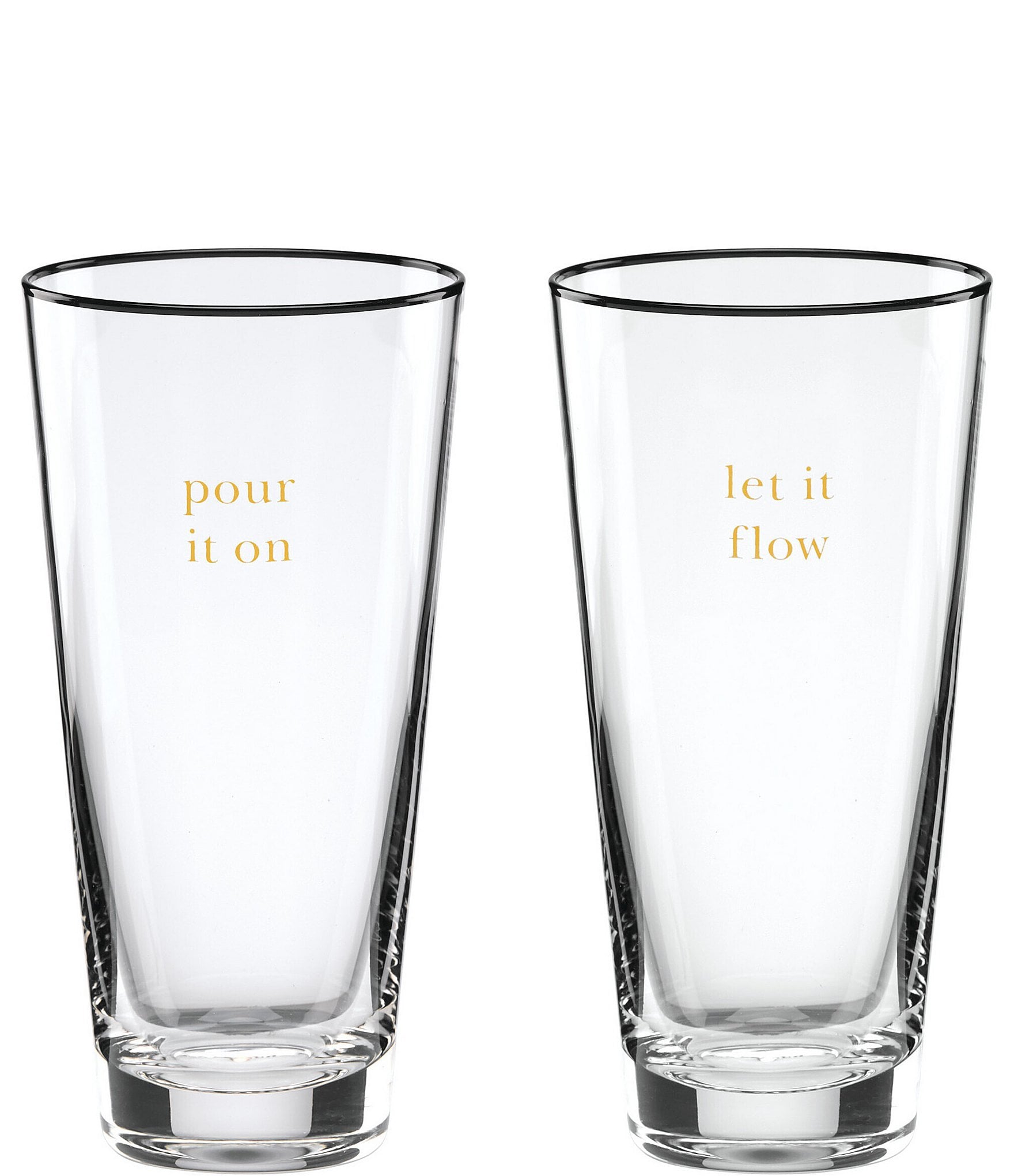 Kate spade hot sale highball glasses