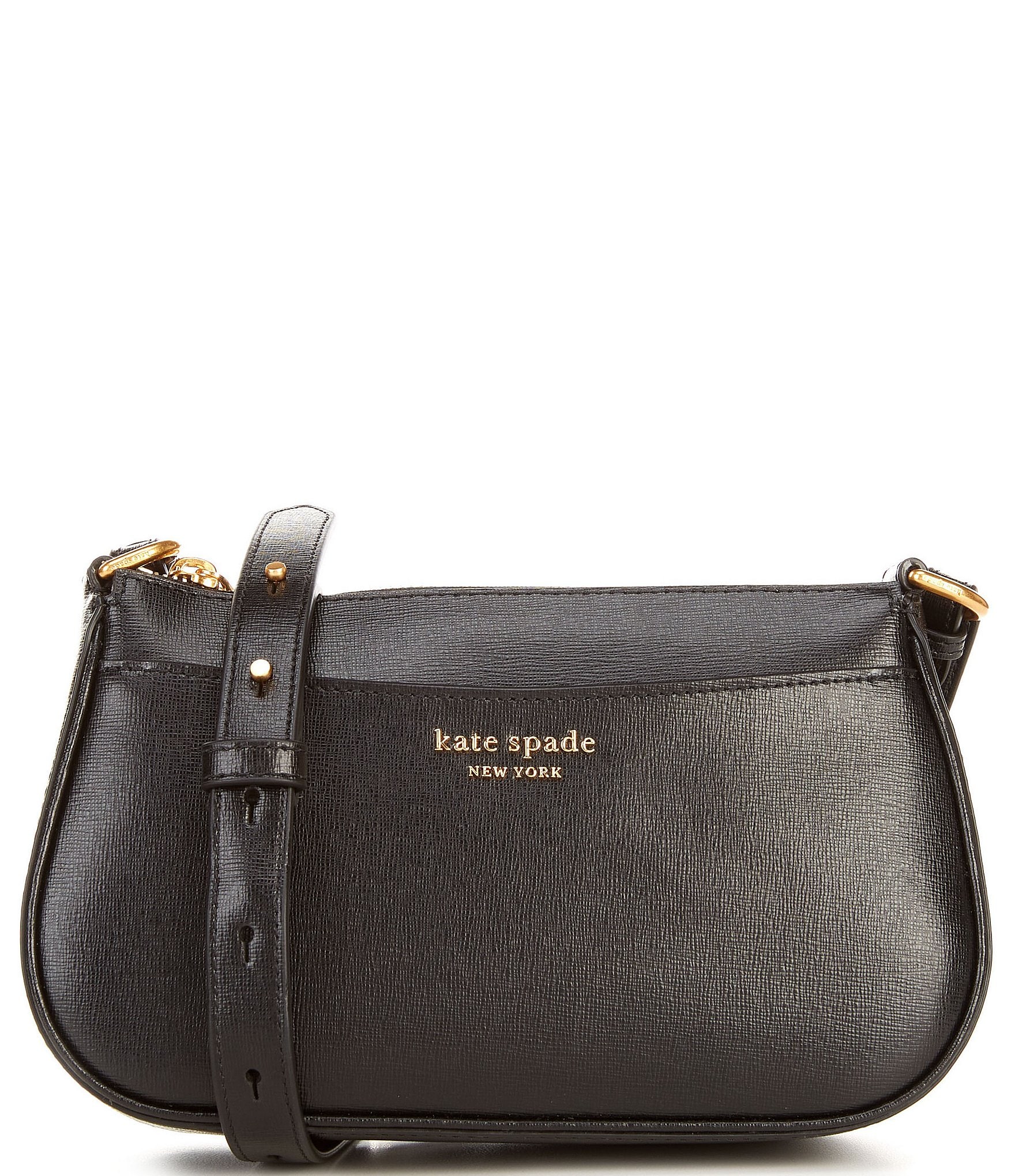 Buy Kate Spade Textured Shoulder Bag With Wallet In Black | 6thStreet Qatar