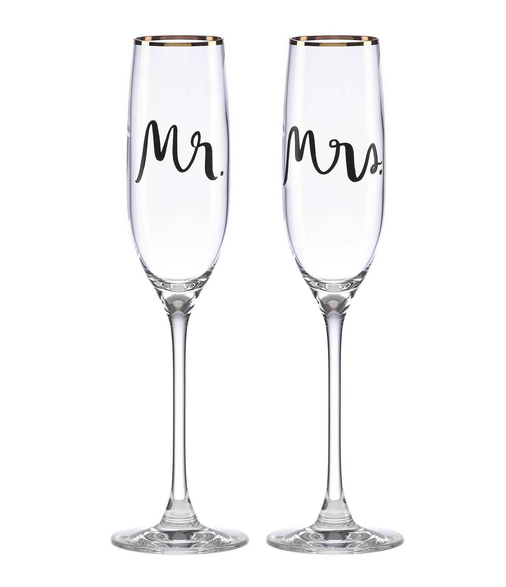 kate spade new york bridal party flute pai