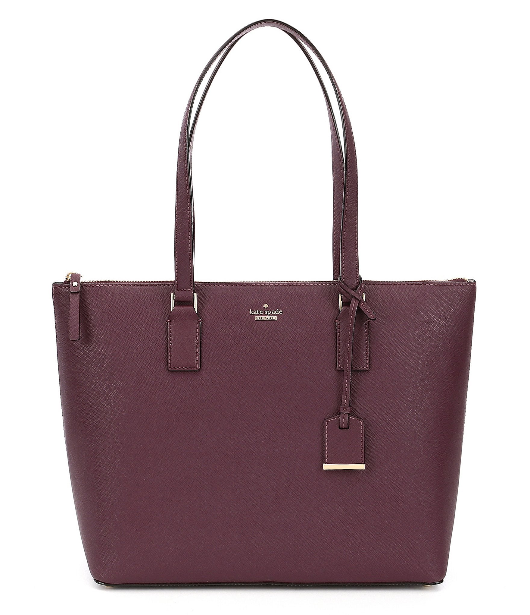 kate spade plum tote