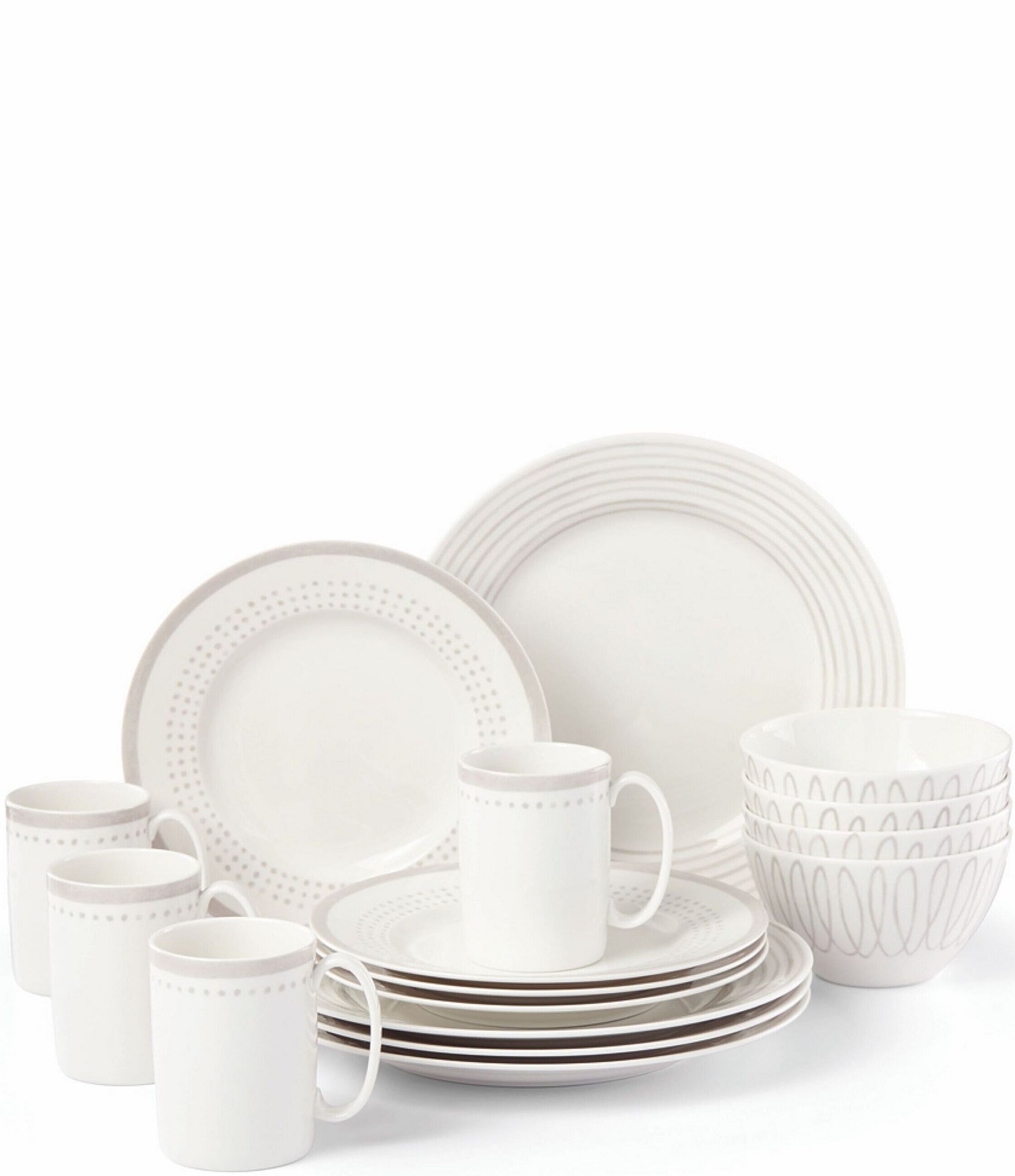 kate spade new york Charlotte Street East 16-Piece Dinnerware Set |  Dillard's