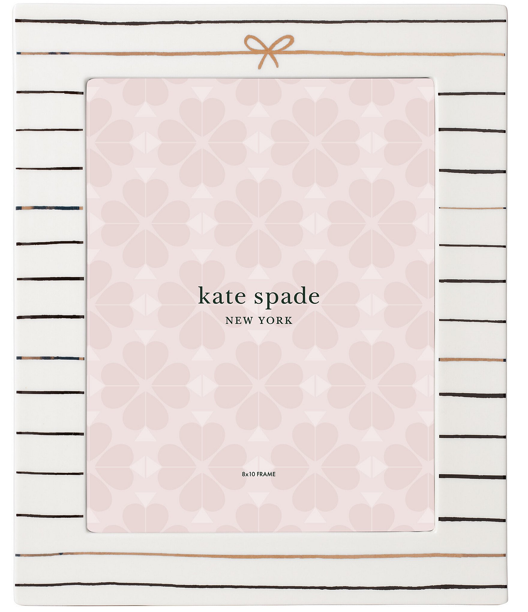 kate spade new york Charmed Life Silver and Gold Stripes 8