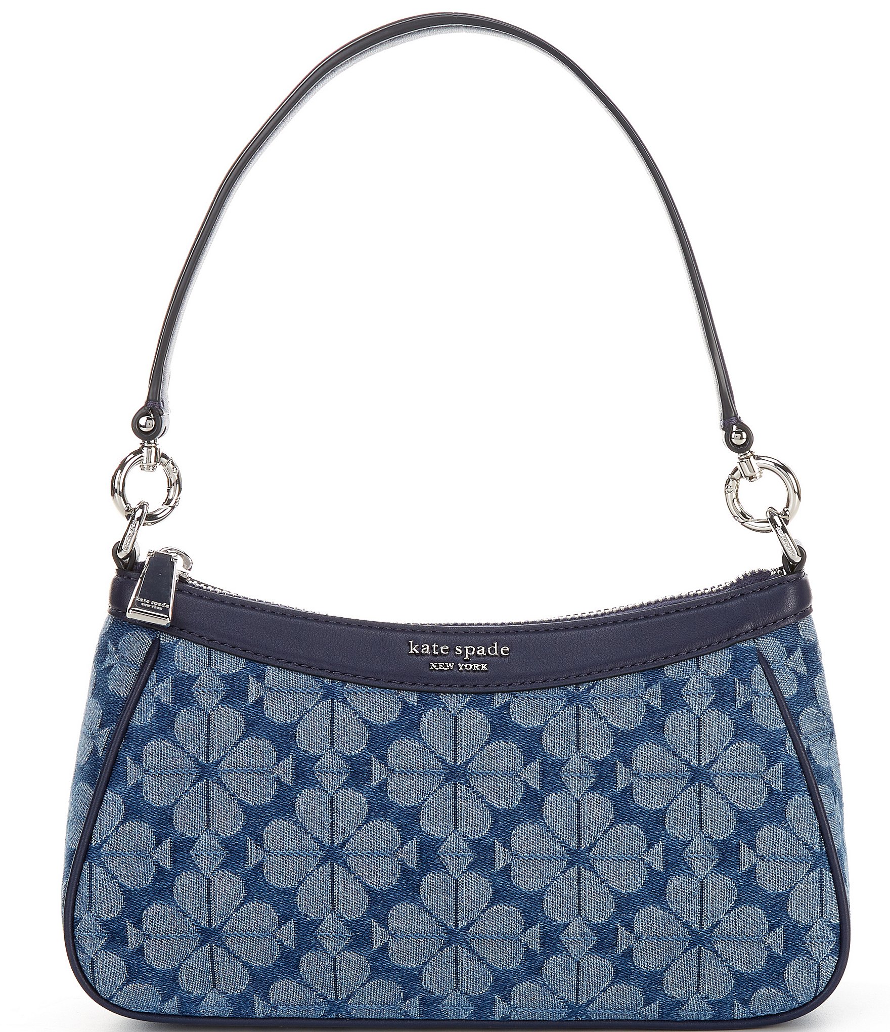 Guess James Denim Logo Convertible Crossbody Bag