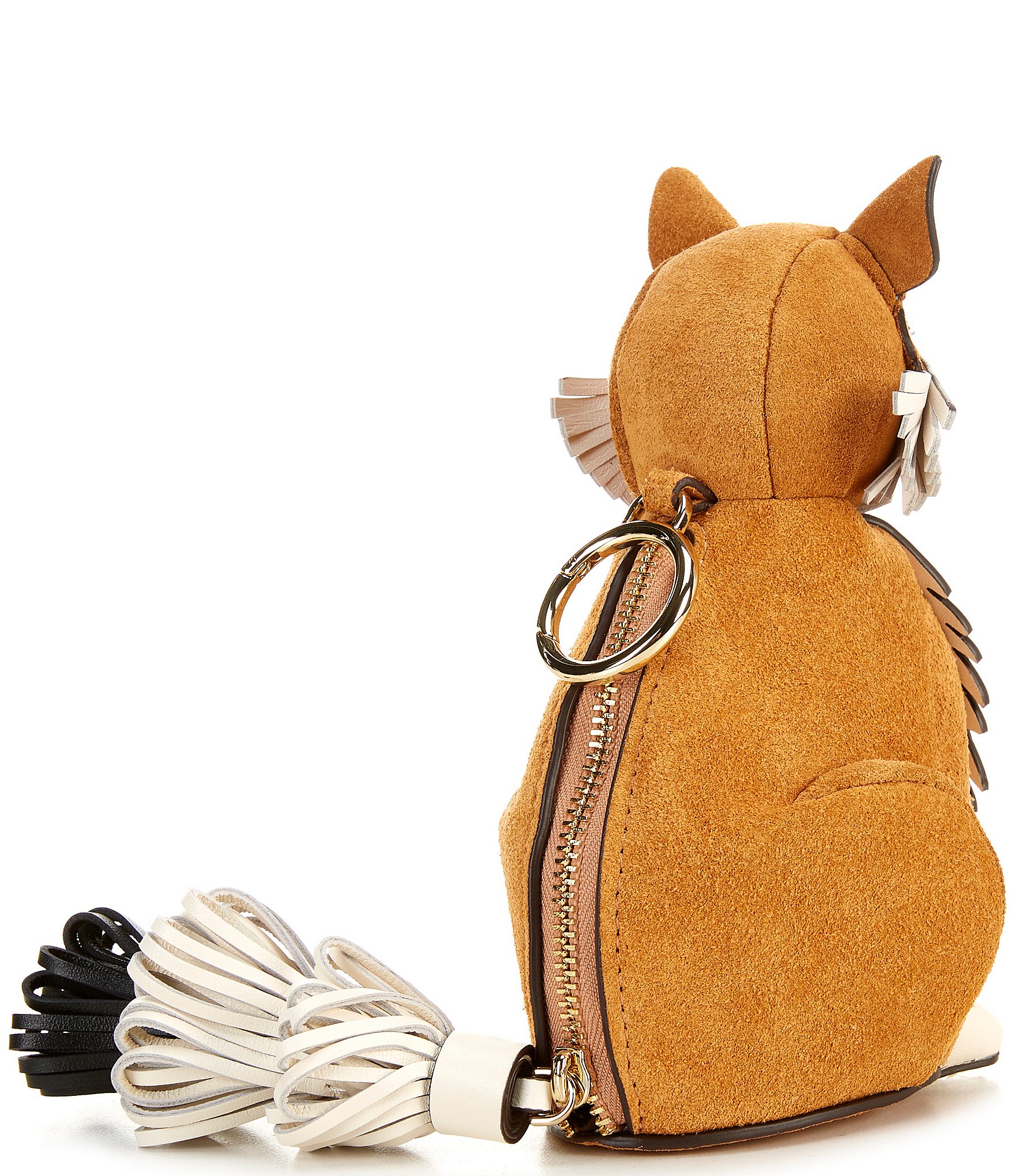 kate spade new york Critters Suede Ginger Fox Coin Purse