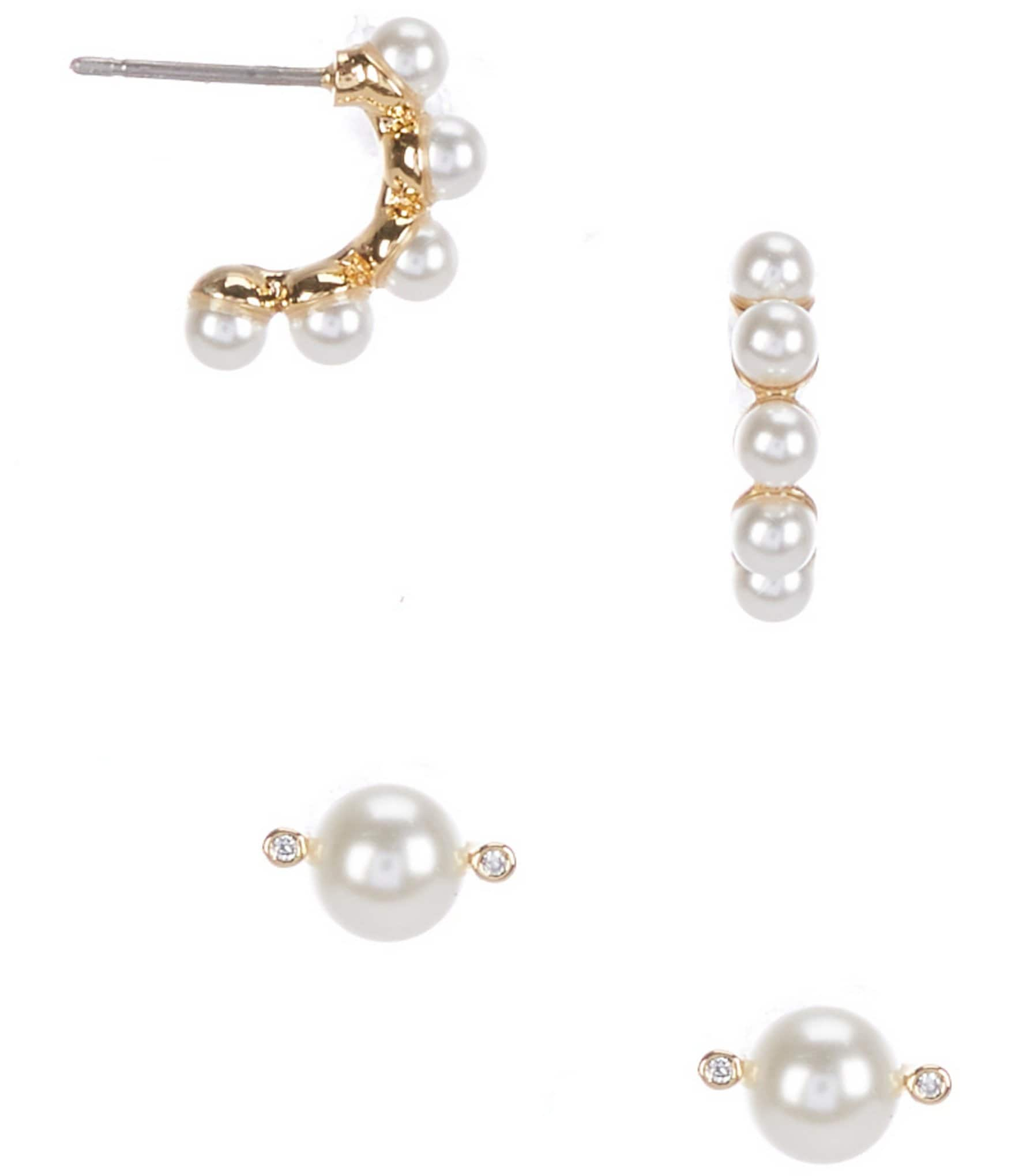 kate spade new york Curated Pearl Earring Set | Dillard's