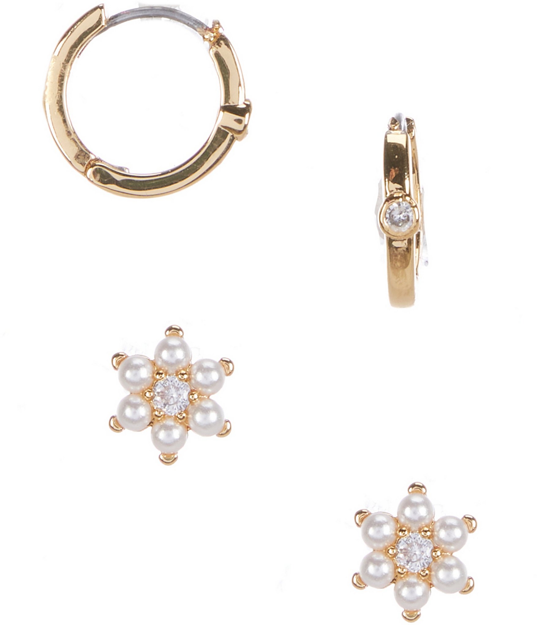 kate spade new york Disco Pansy Mother-of-Pearl Drop Earrings | Dillard's