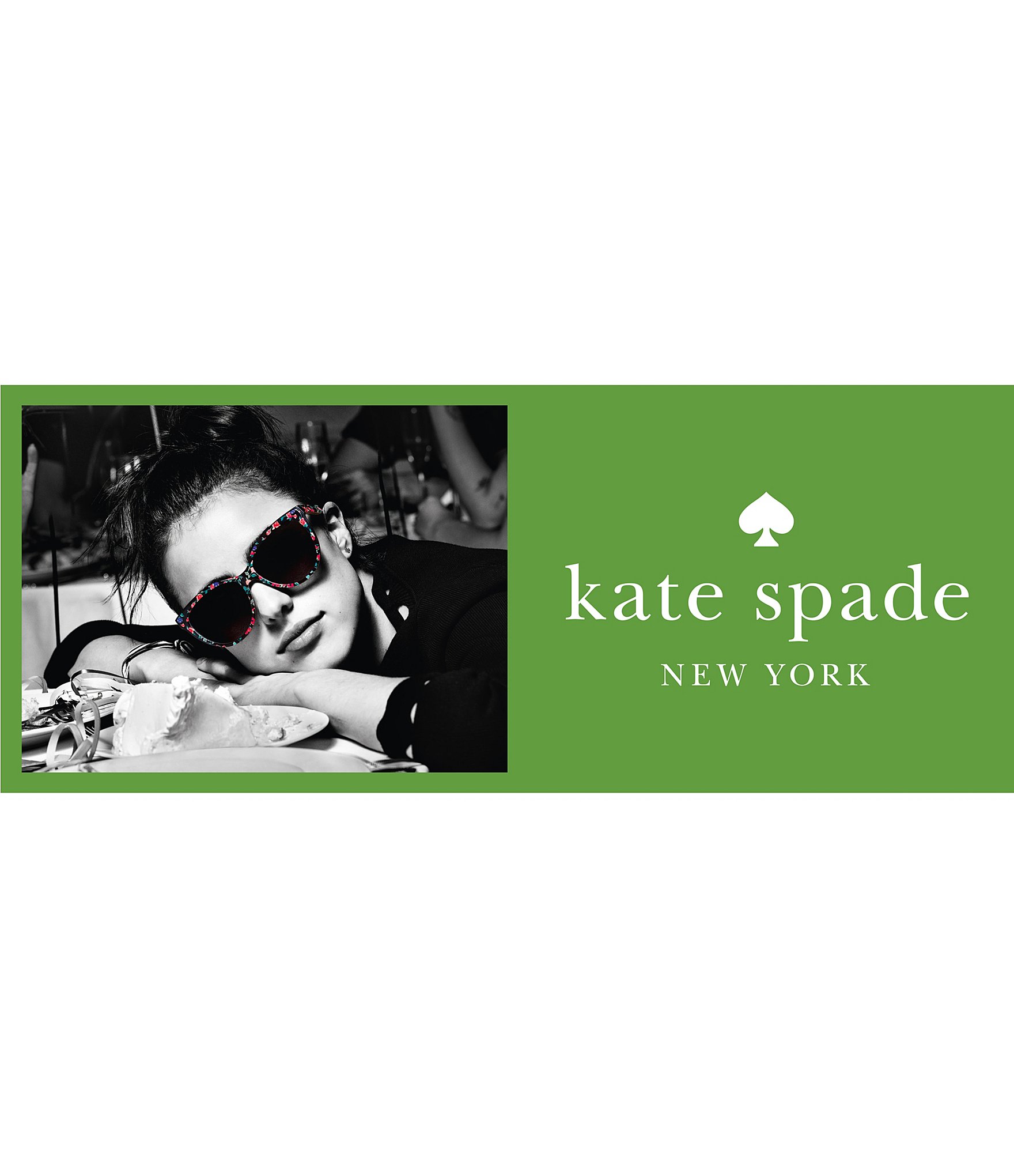 kate spade new york Daesha Polarized Squared Cat Eye Sunglasses