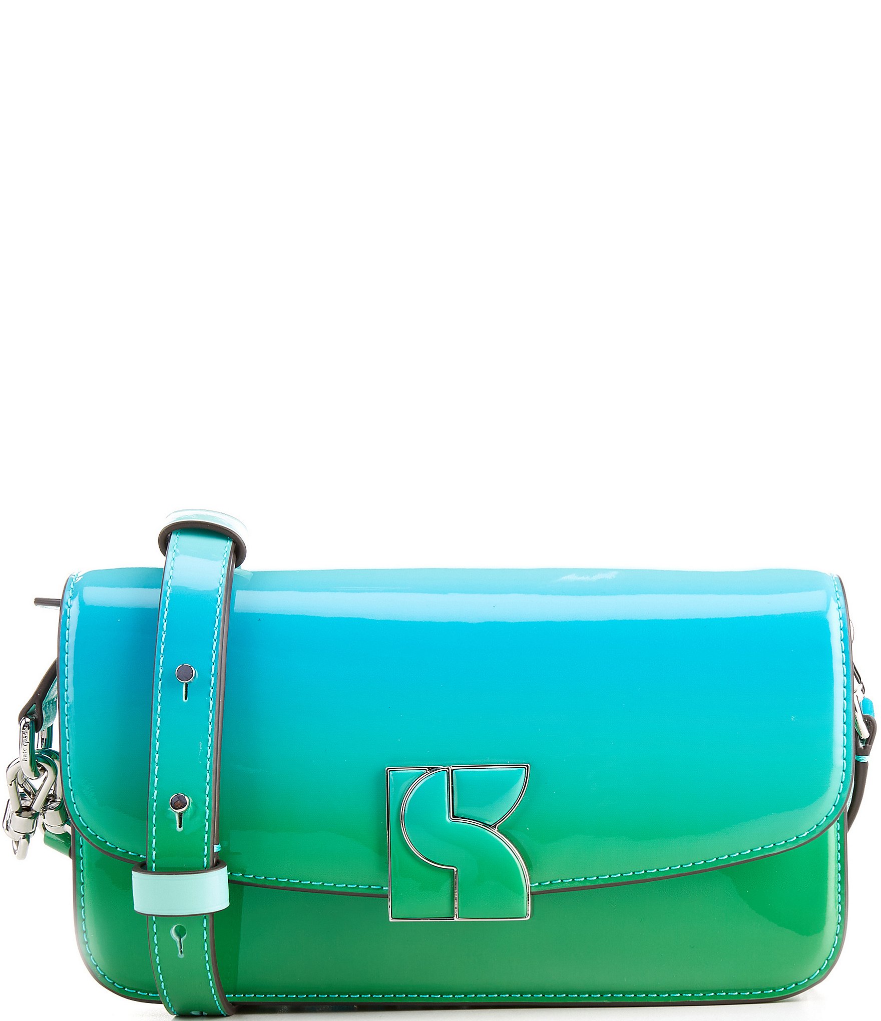 kate spade new york Dakota Ombre Patent Leather Small Crossbody Bag