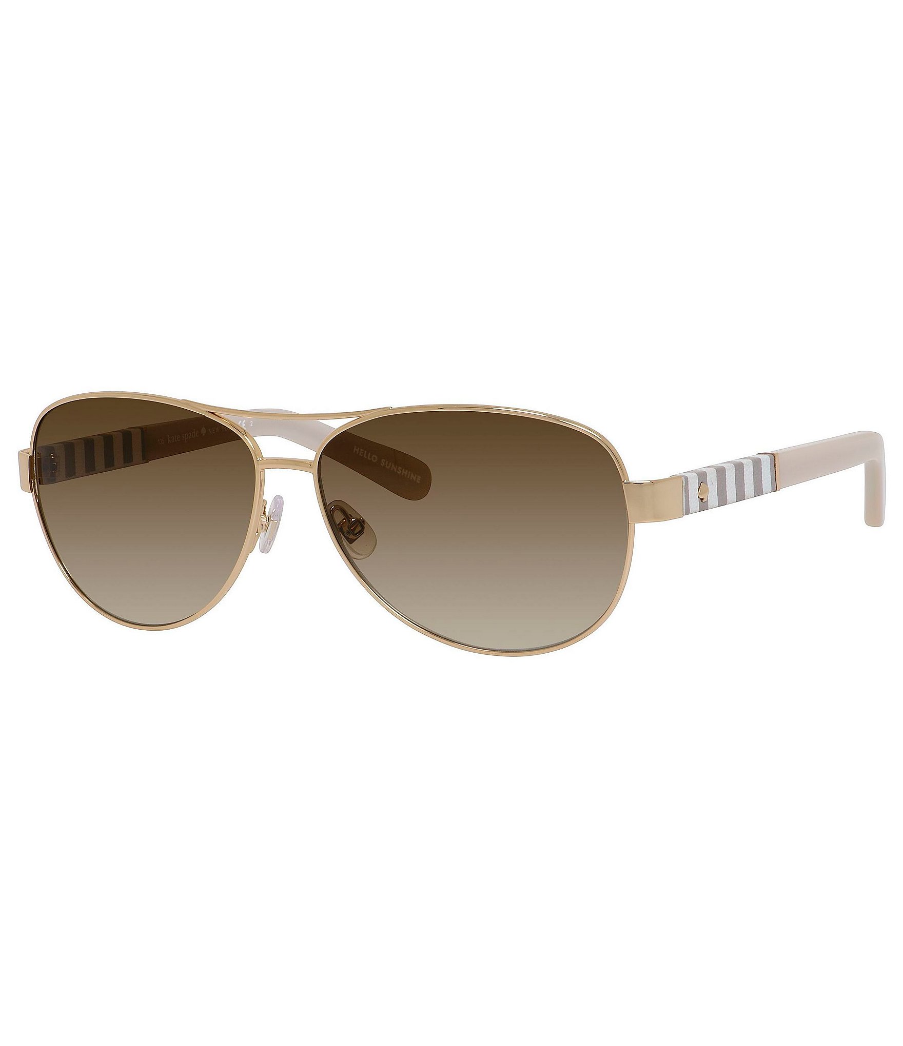 kate spade new york Dalia Aviator Sunglasses | Dillard's