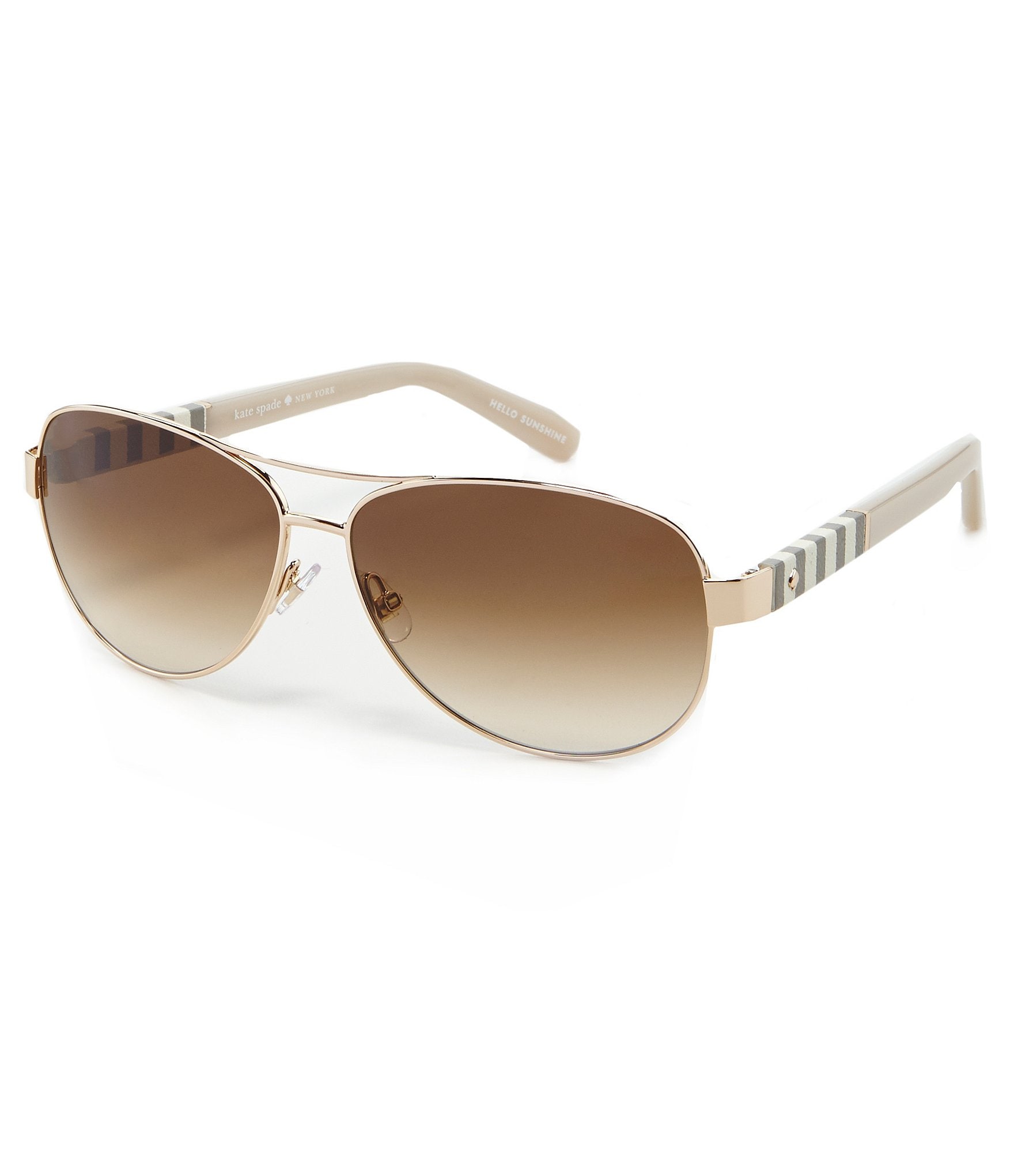 kate spade new york Dalia Aviator Sunglasses