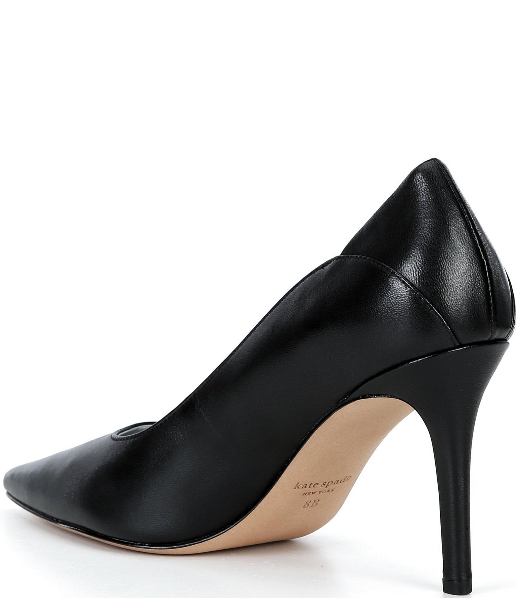 kate spade new york Daphne Point Toe Leather Pumps