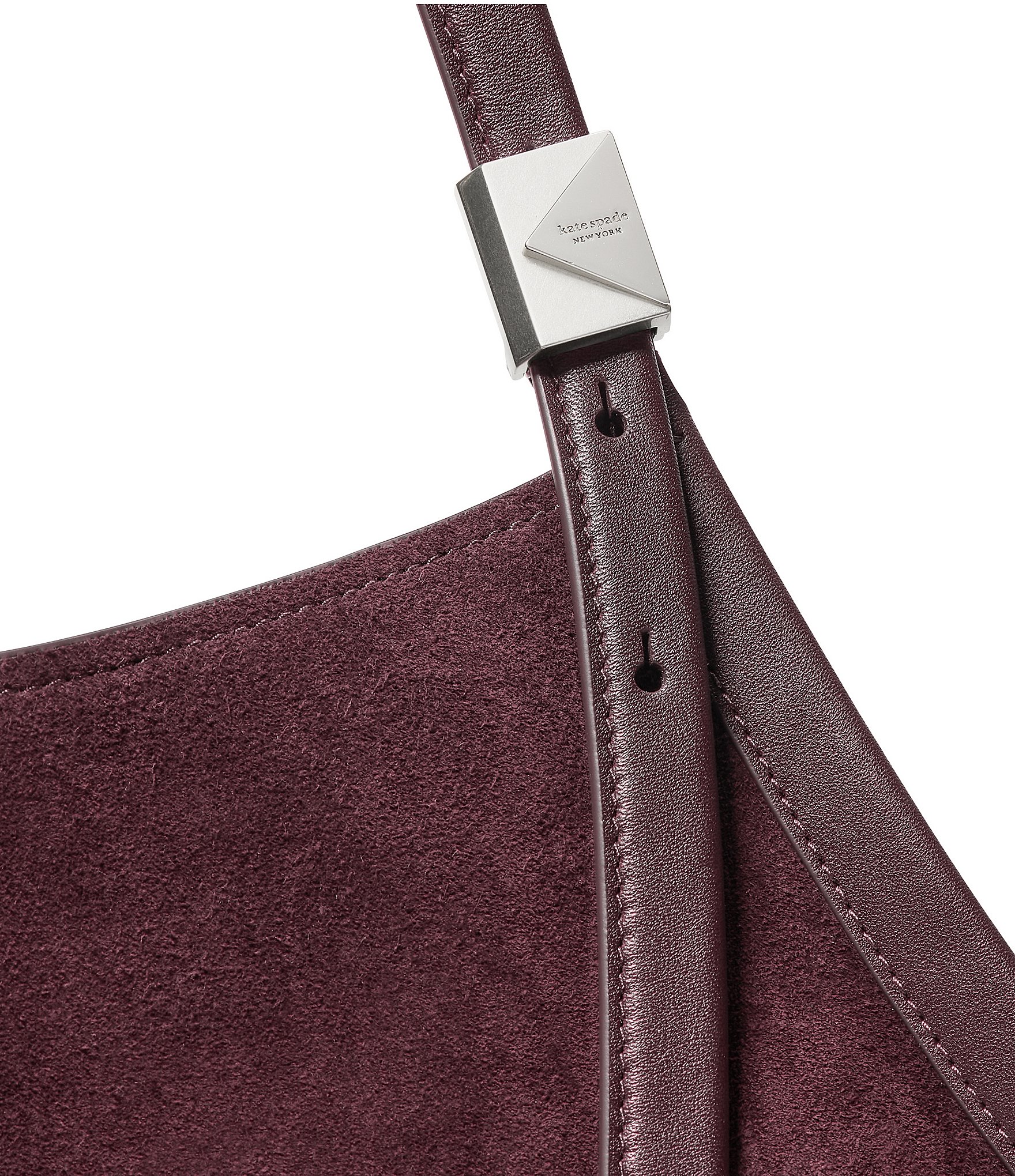 kate spade new york Deco Suede Tulip Tote Bag