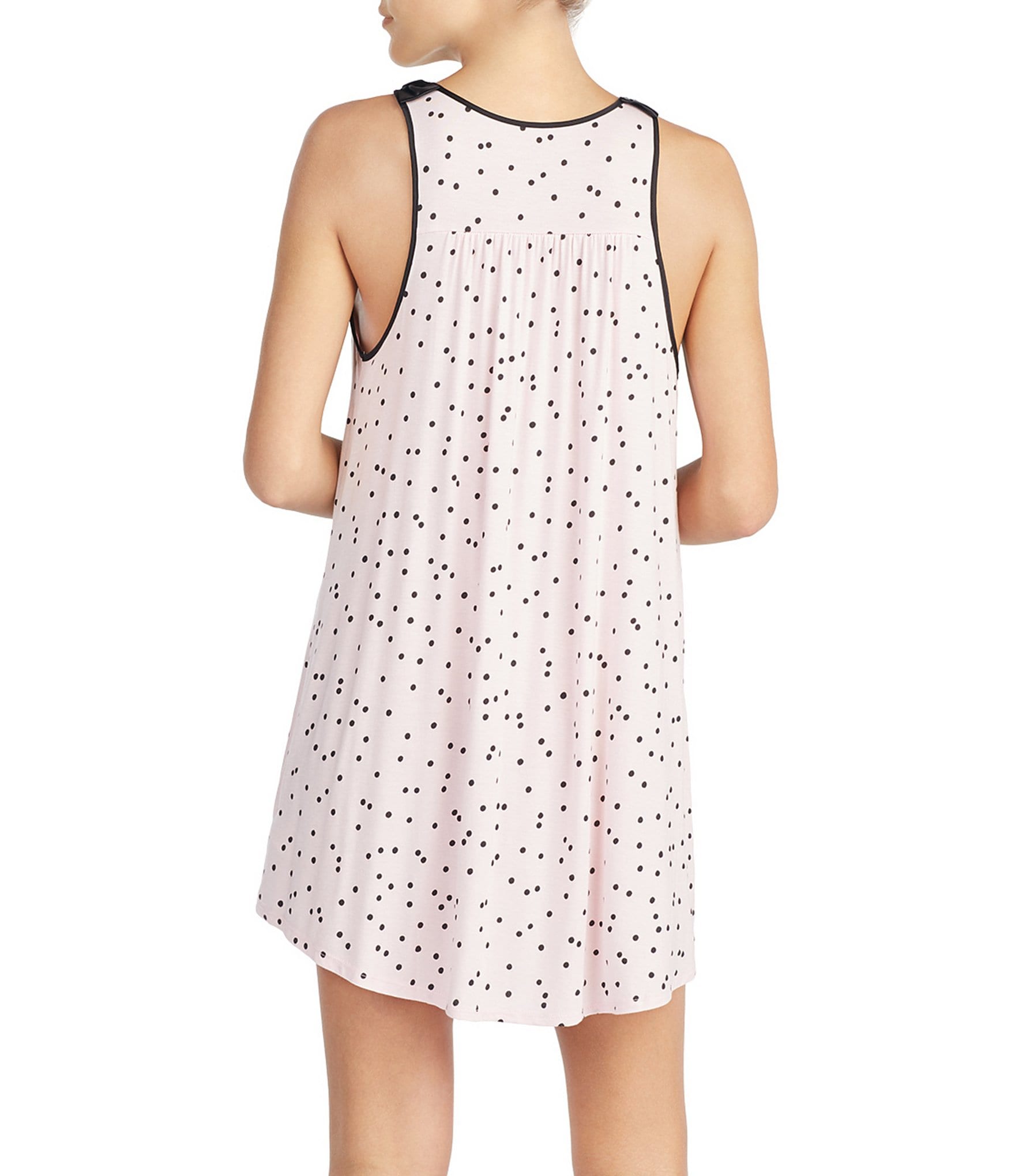 kate spade new york Dot-Print Jersey Knit Chemise