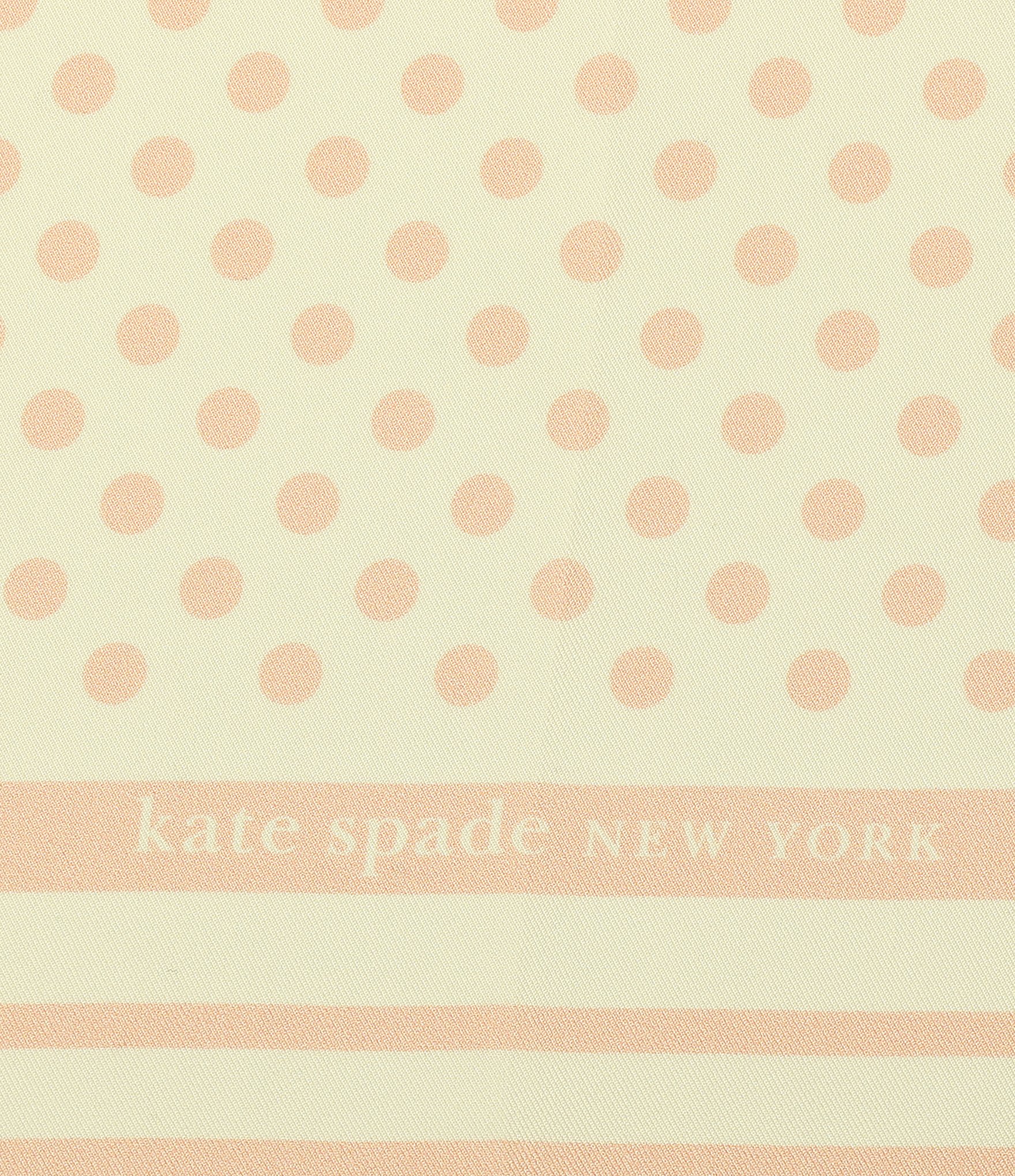 kate spade new york Dotted Silk Square Scarf