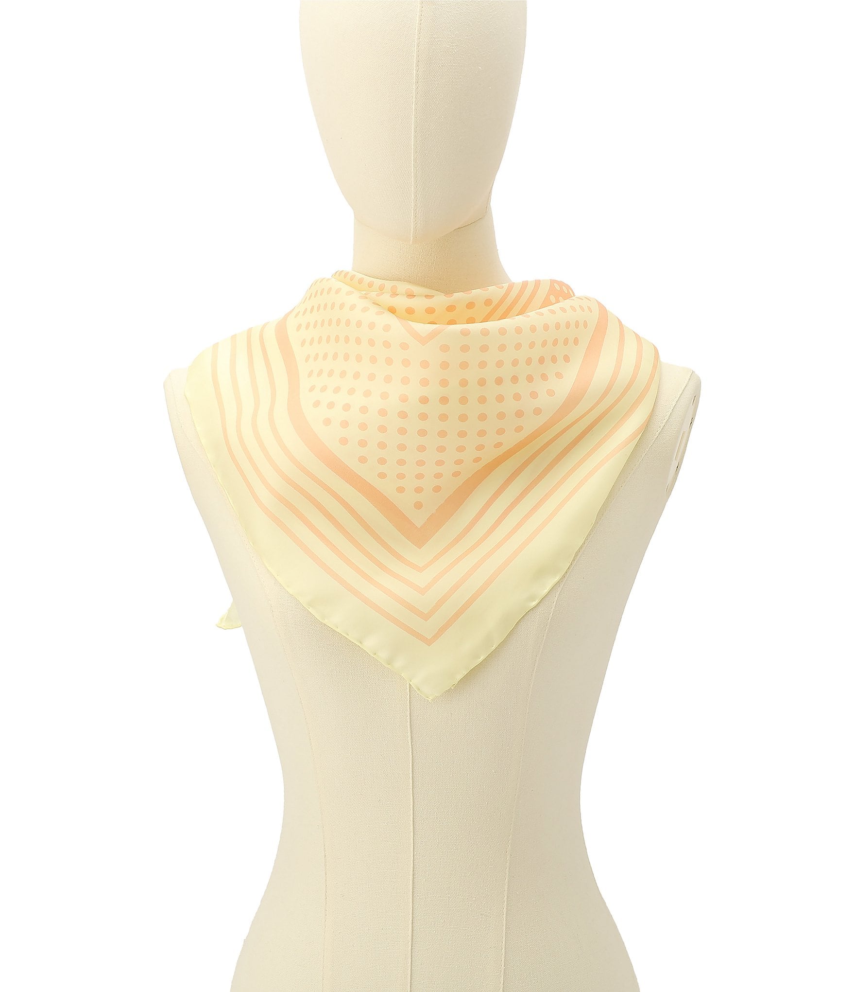 kate spade new york Dotted Silk Square Scarf