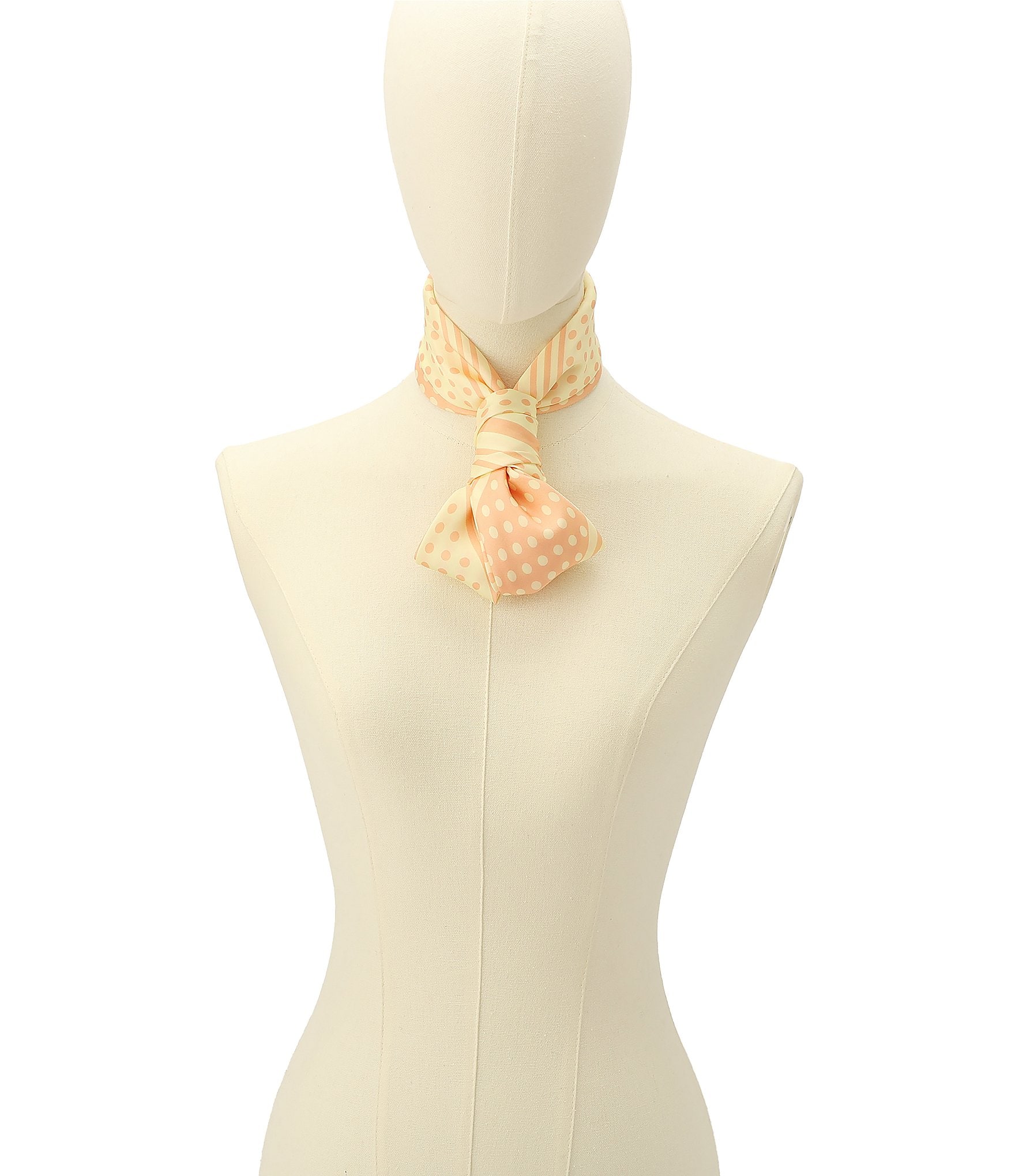 kate spade new york Dotted Silk Square Scarf